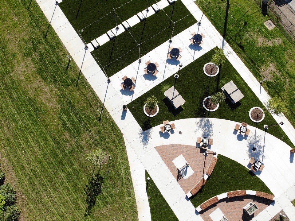 Lancaster Park in Obetz, OH by Southwest Greens Midwest
