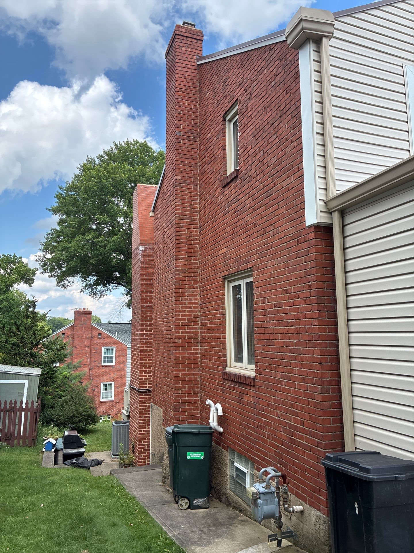 Full Vinyl Siding Renovation and Trim Installation in Mt Lebanon by Ideal Siding Pittsburgh