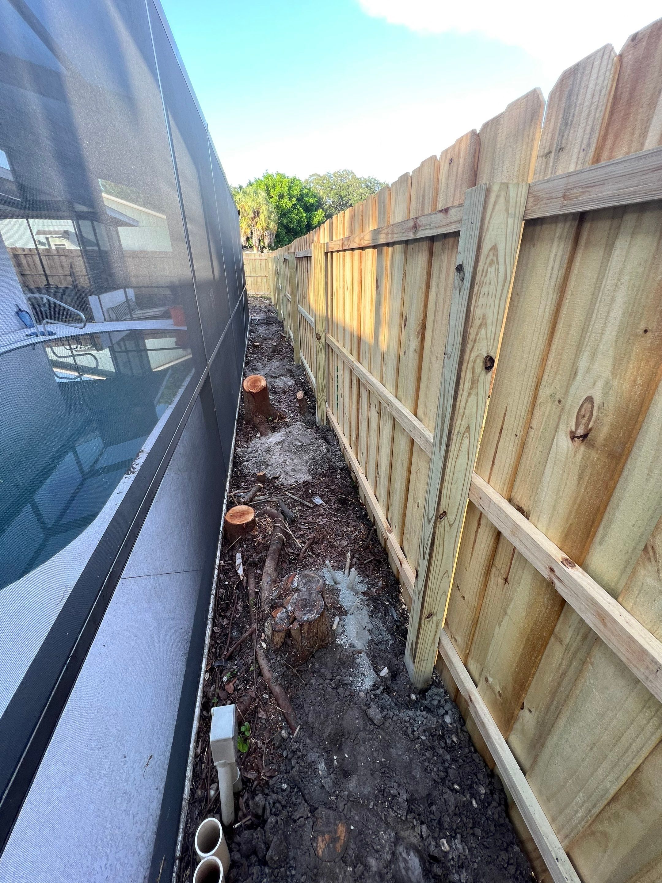 Bradenton, FL 6ft. Tall Board on Board Privacy Fence  by Asap fence and gates, LLC
