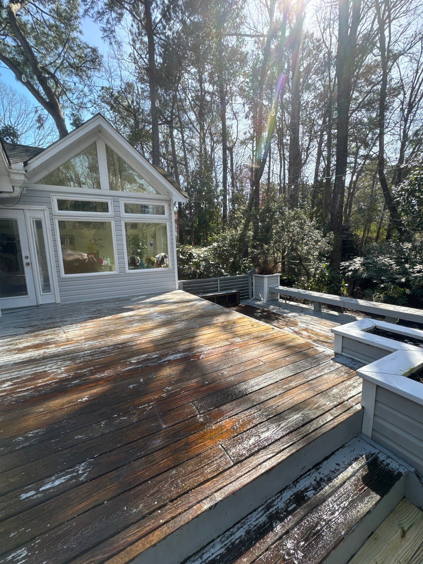 Deck using AcryFin by DuraSeal