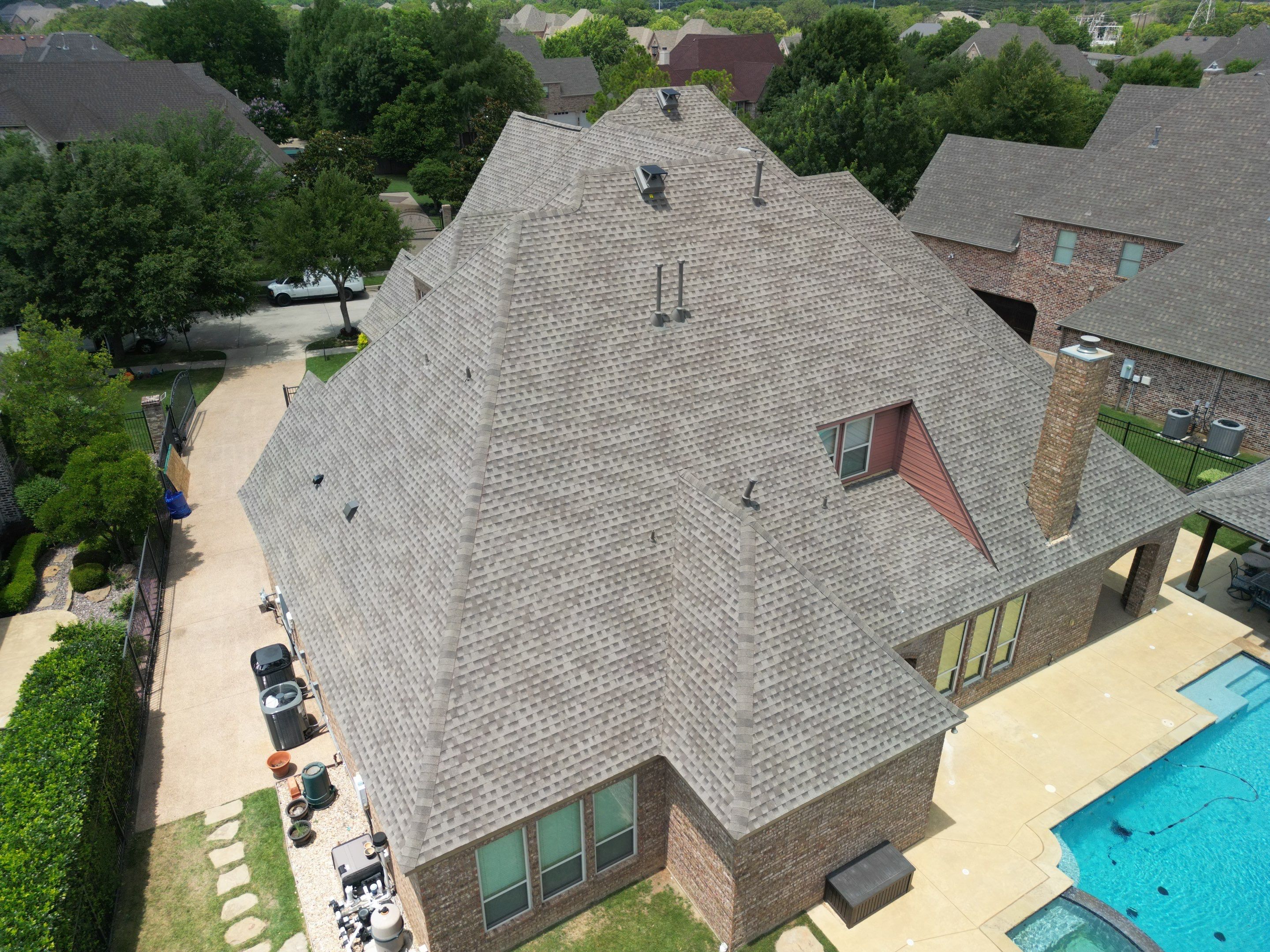 Beautiful Estate Remodel - Roof, Copper Gutters, Exterior Stain, Siding Replacement by First United Roofing & Construction