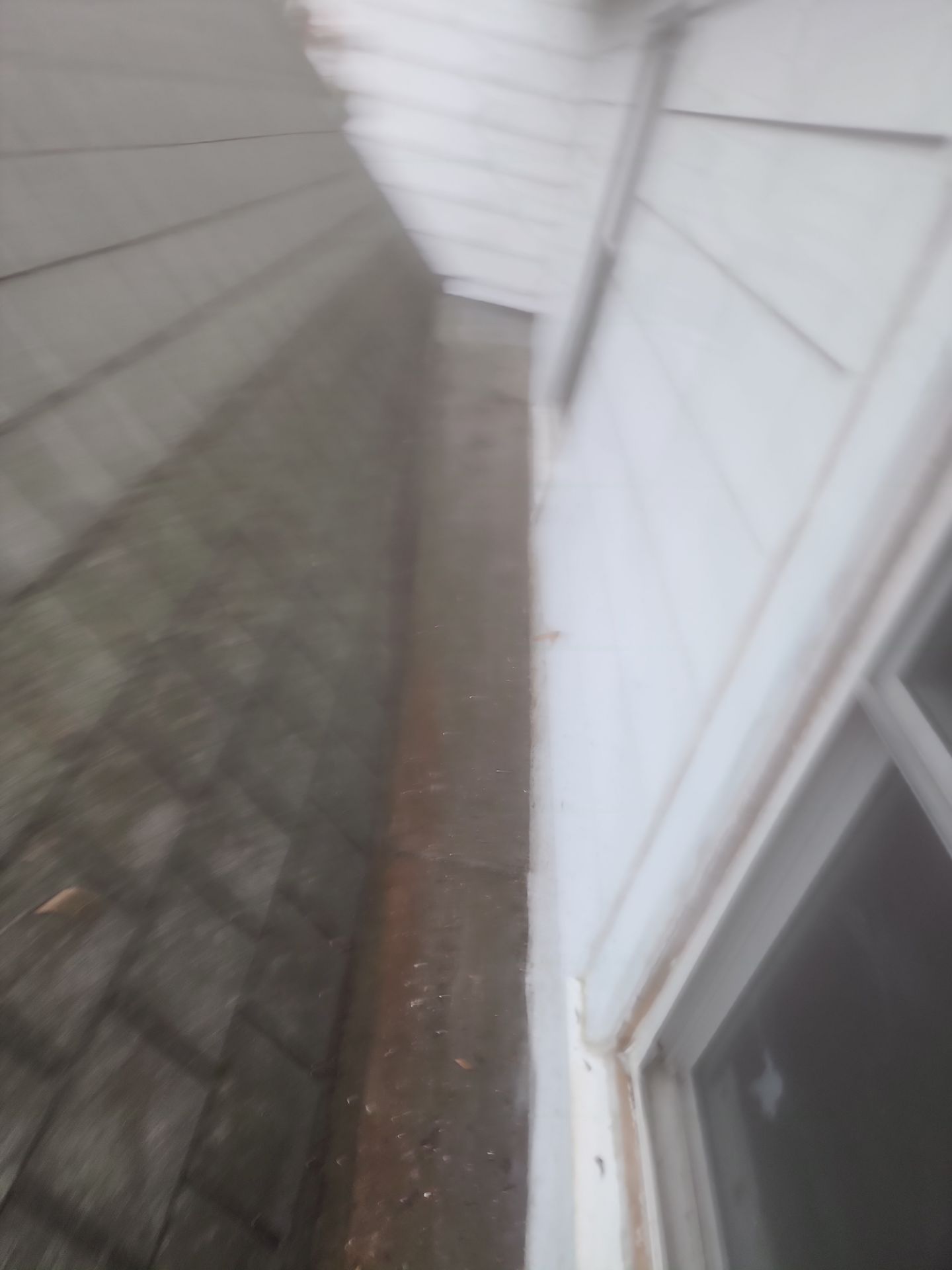 New shingles being installed on residential home