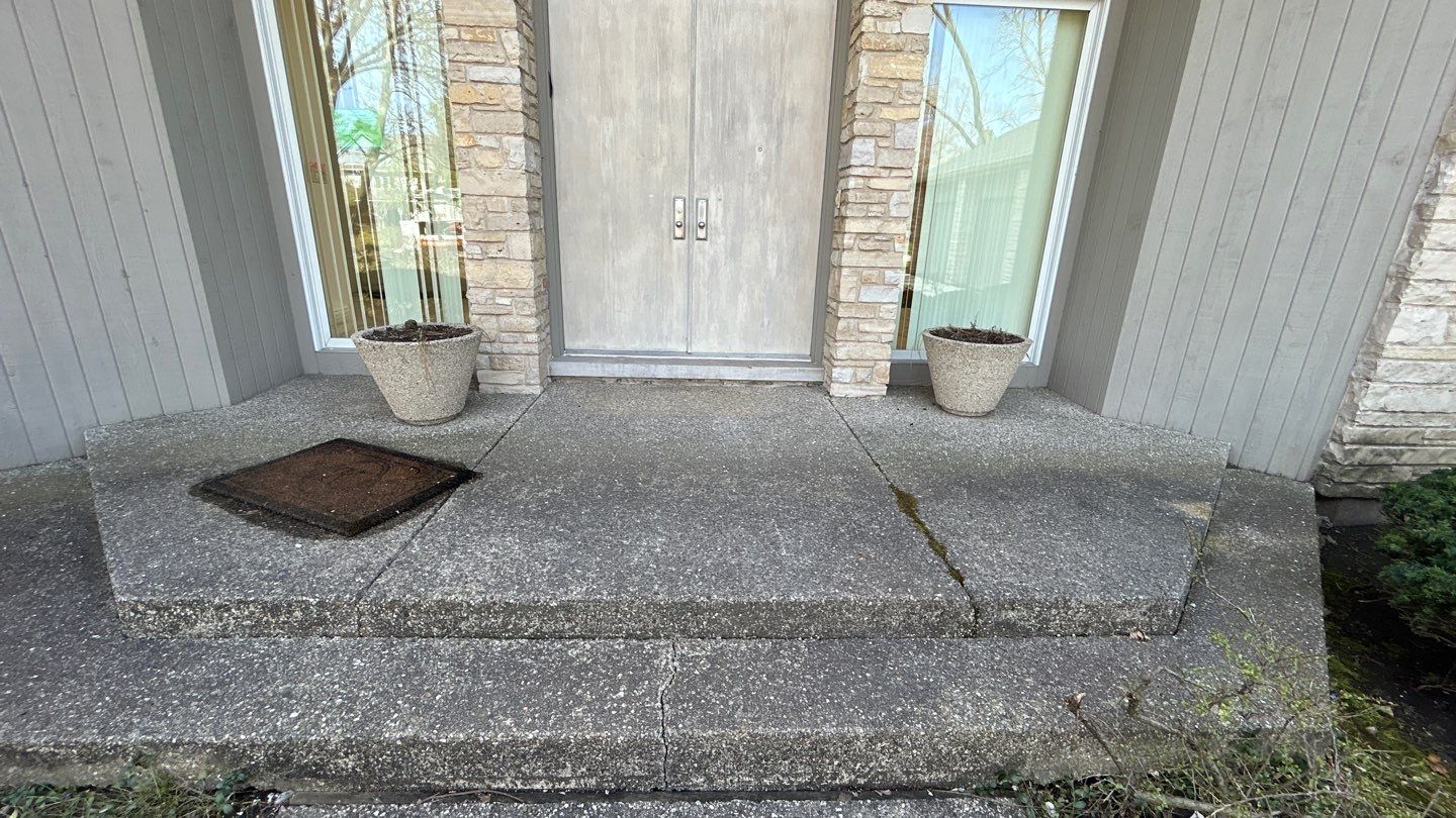 Aggregate Clean and seal using low gloss sealer by Northern Power Washing LLC.