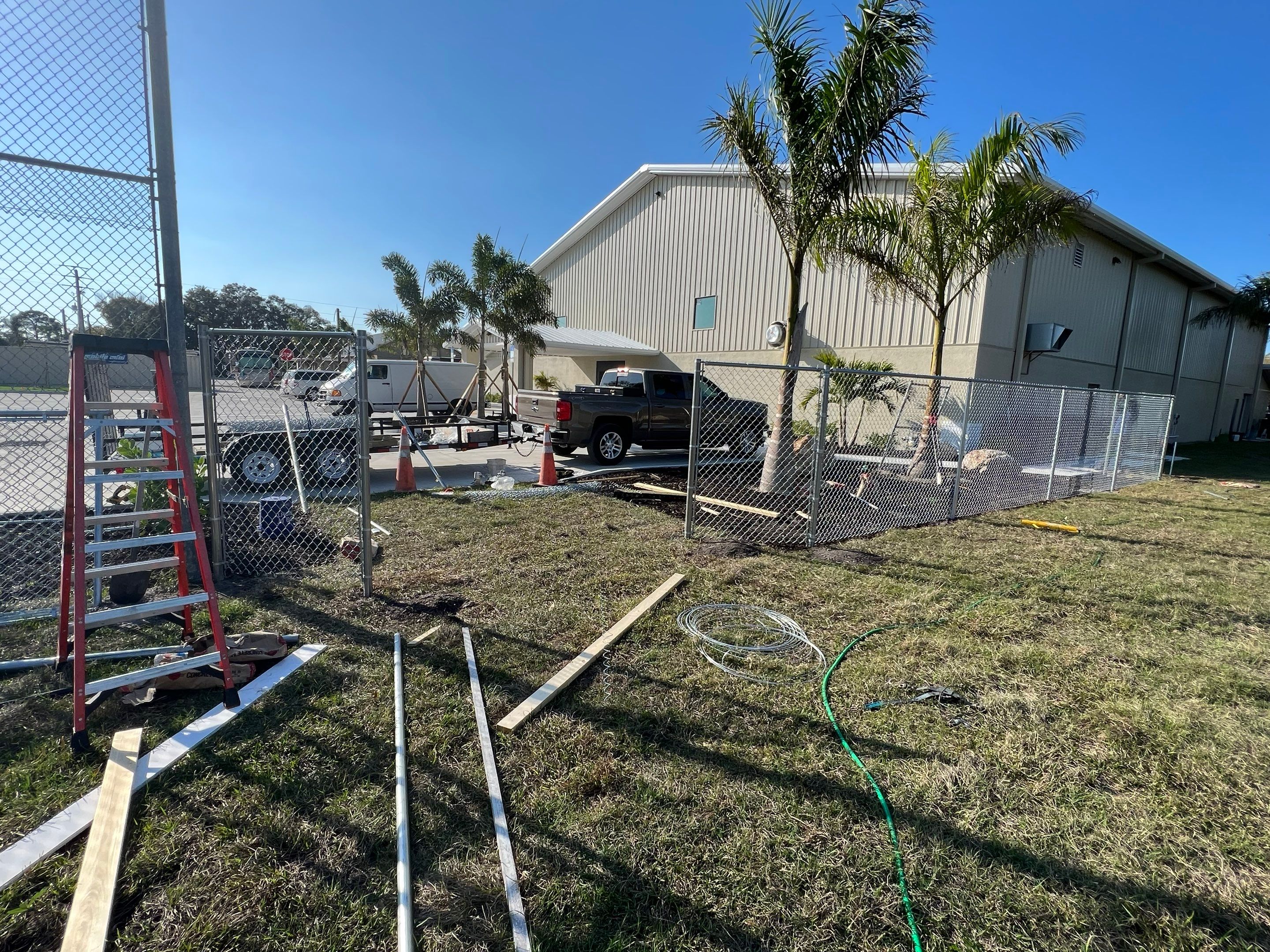 Sarasota, FL 6ft. Tall Commercial Chain-link Fence  by Asap fence and gates, LLC