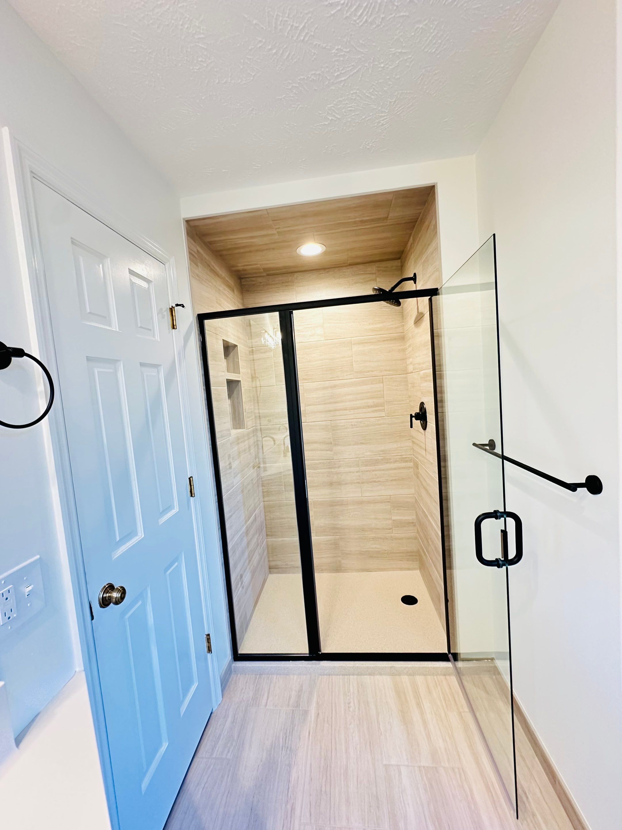 West Omaha Spa-Style Primary Bath Refresh by Bennett Design + Build