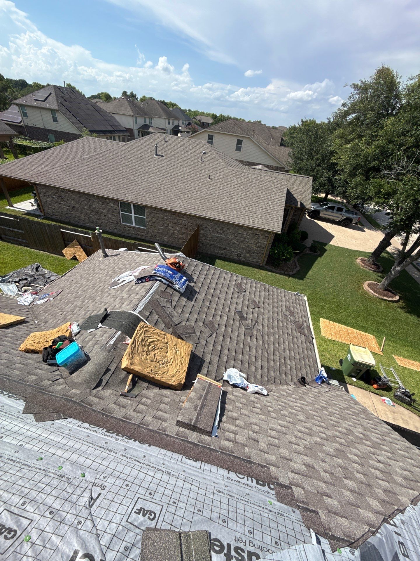 Roof Replacement in Pearland TX by Roof Repair Company