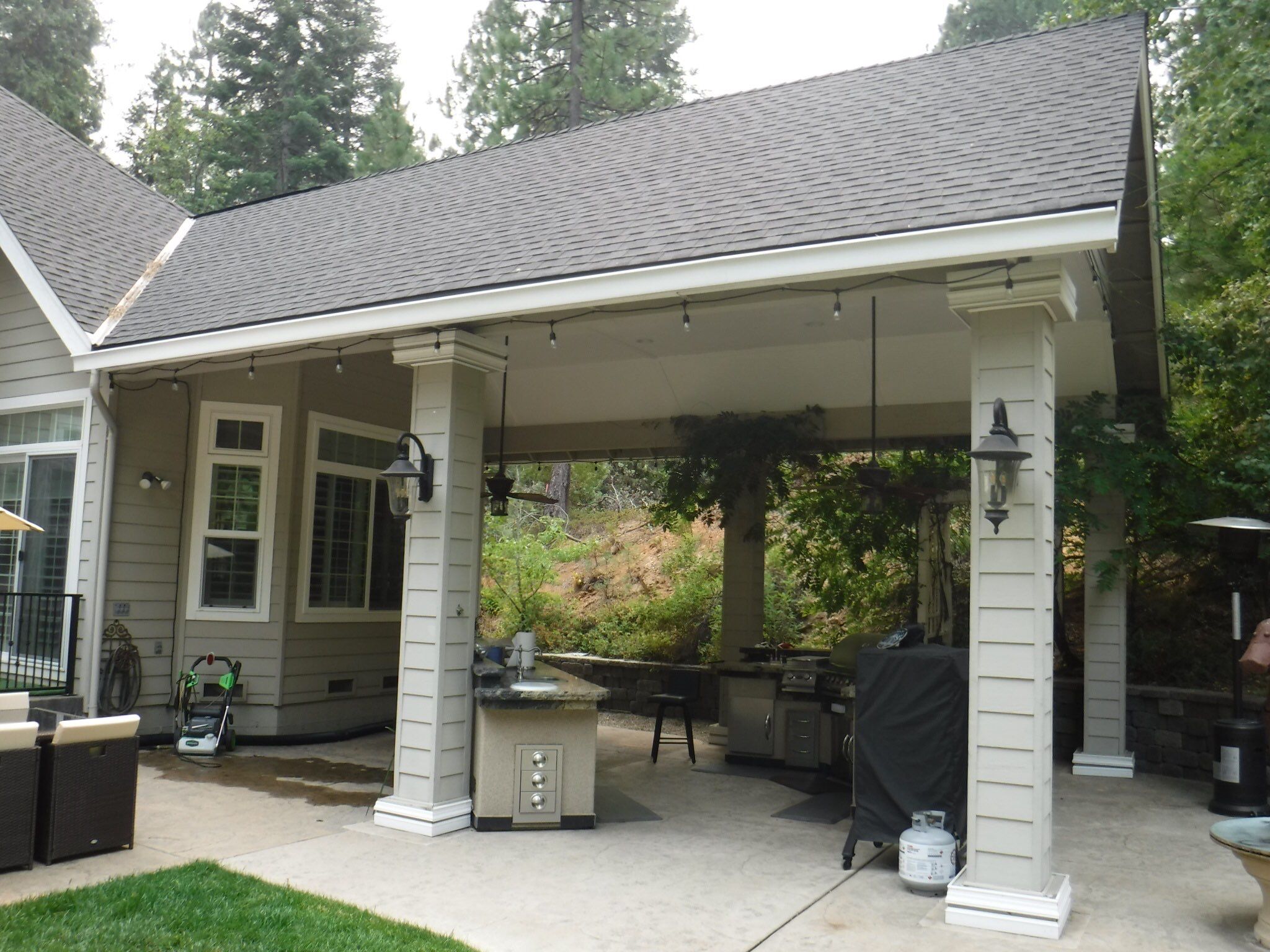 Gutter Installation using Englert LeafGuard Gutters by Byers Enterprises 