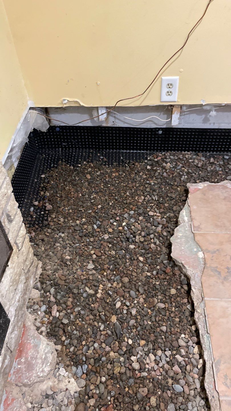 Drain Tile in Columbia Heights by Waterproofing Northeast