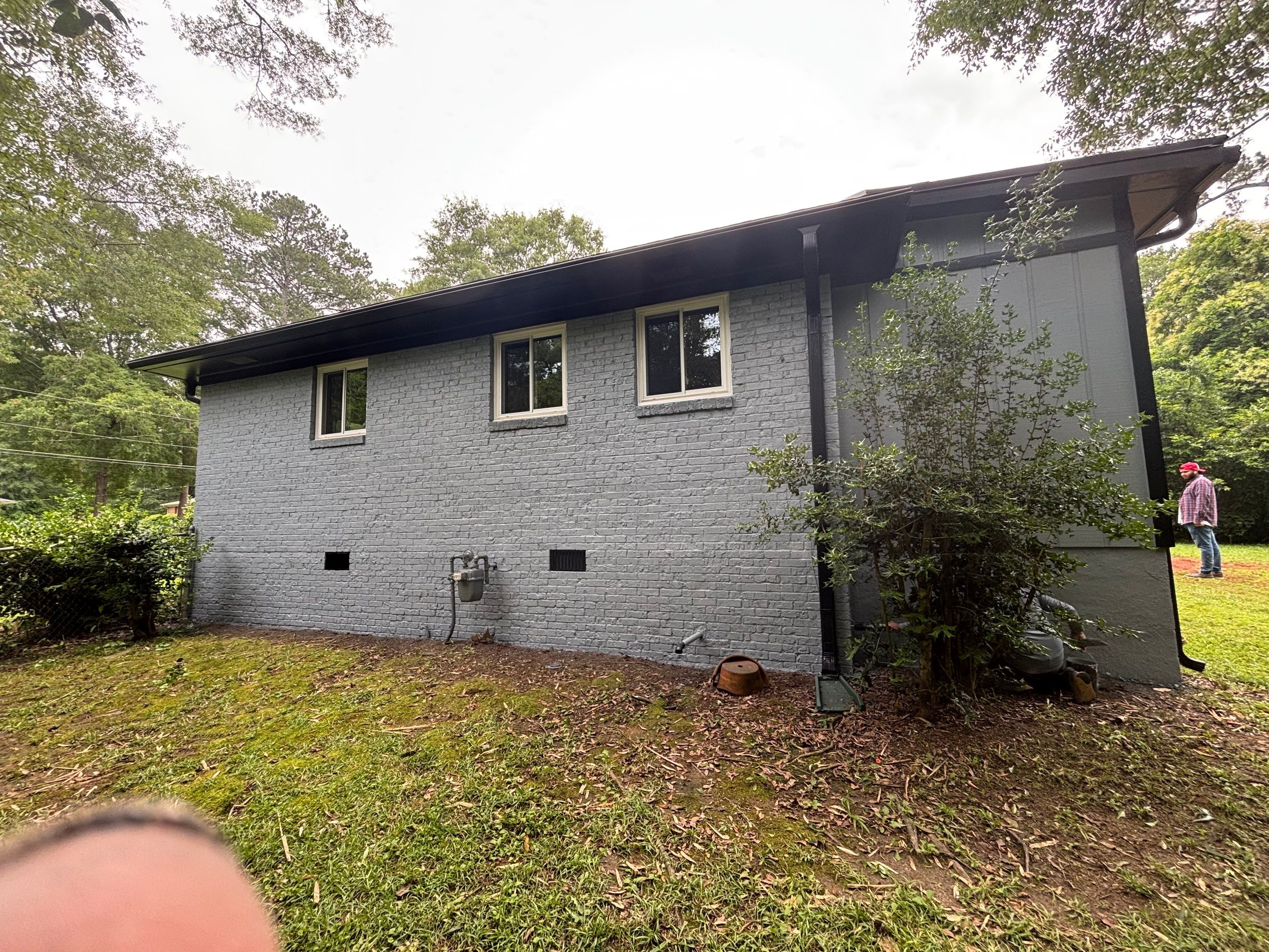 Full Exterior Painting and Brick Transformation in Oxford by PGP Surface Solutions, LLC