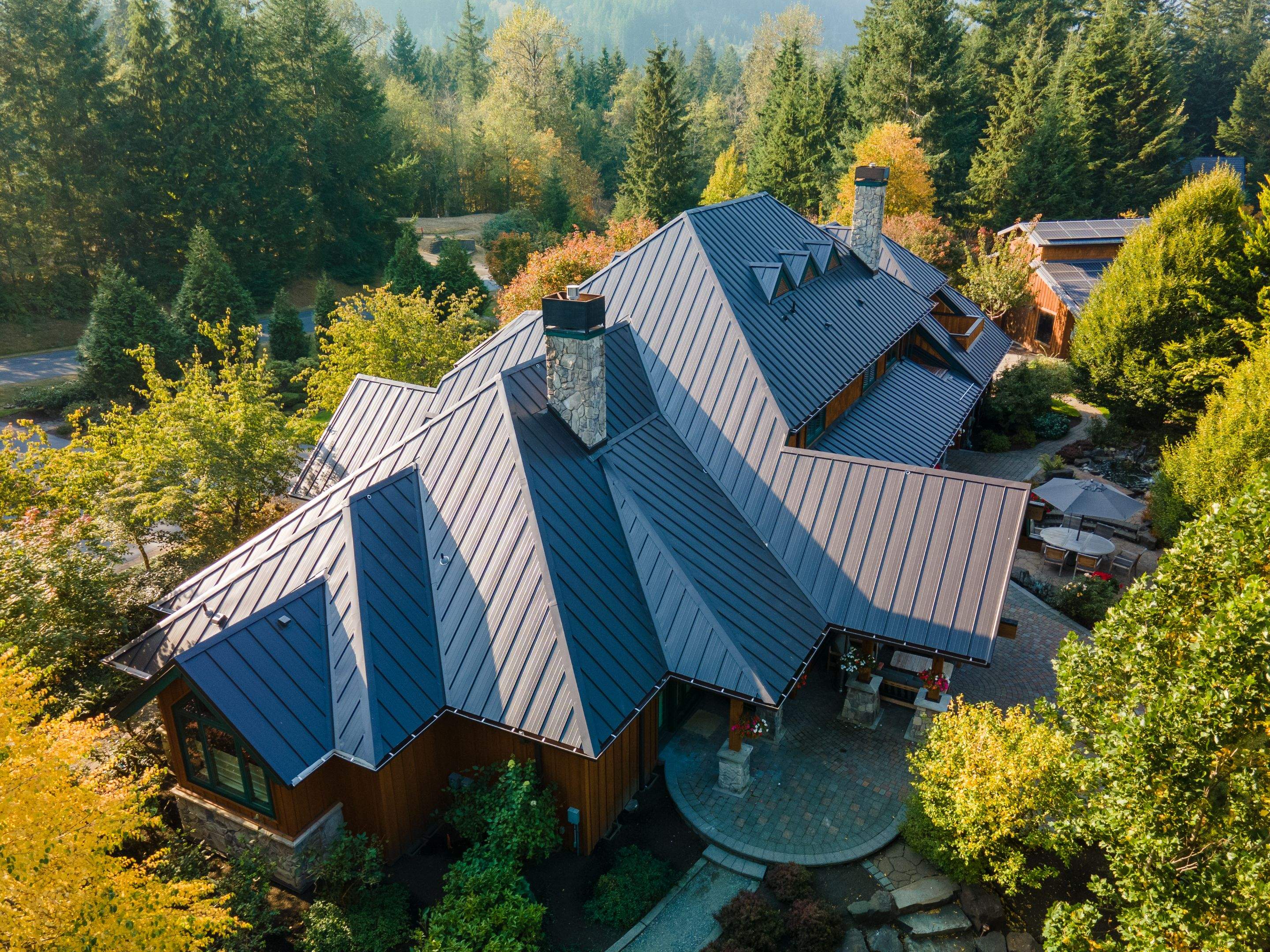 North Bend | Metal Panel Roof Project by Roofscapes NW