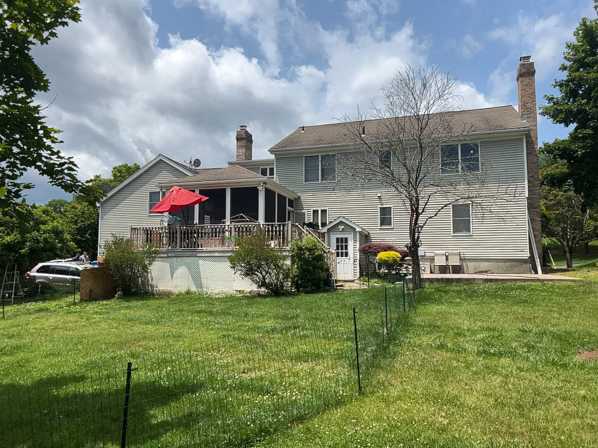 Siding Installation using Mainstreet Colonial & White gutters by A Plus Exterior