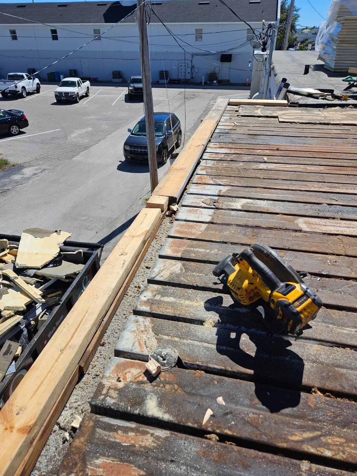 Commercial Roofing Installation using BUR by Four Peaks Roofing
