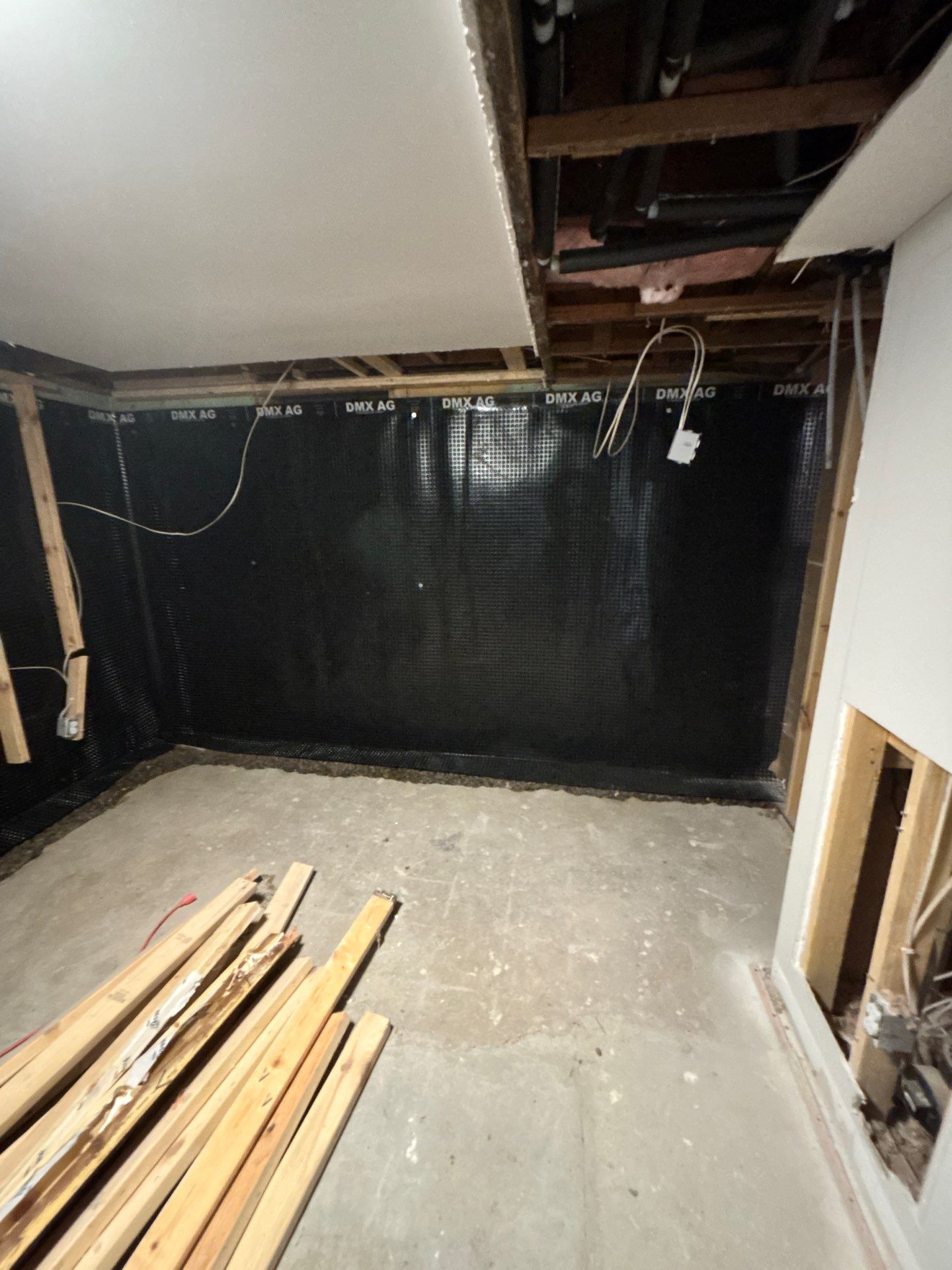 Subcontracted for a Whole-Home Remodel by Waterproofing Northeast