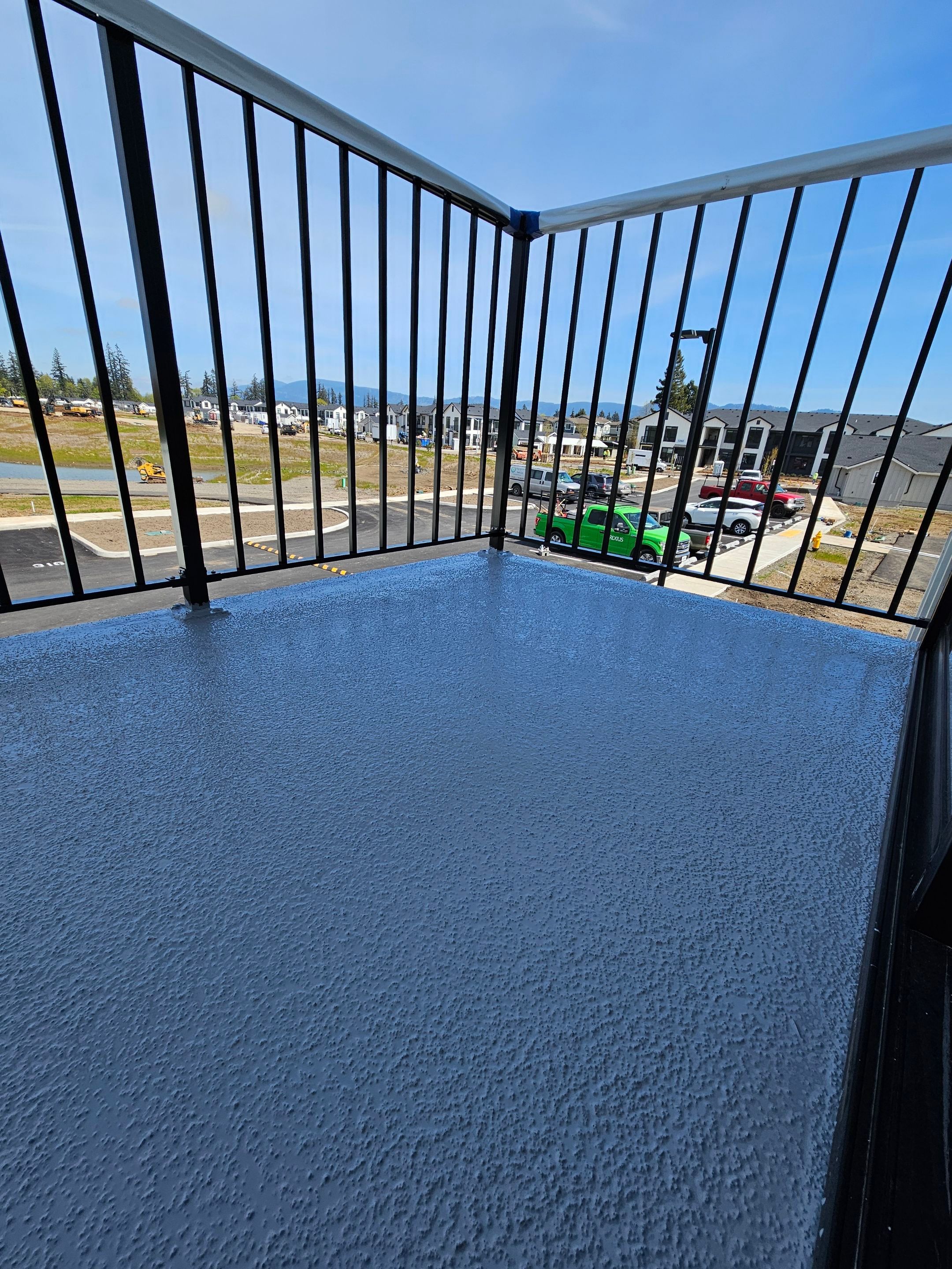 Basketball and Deck Coating by BEST Roofing & Waterproofing