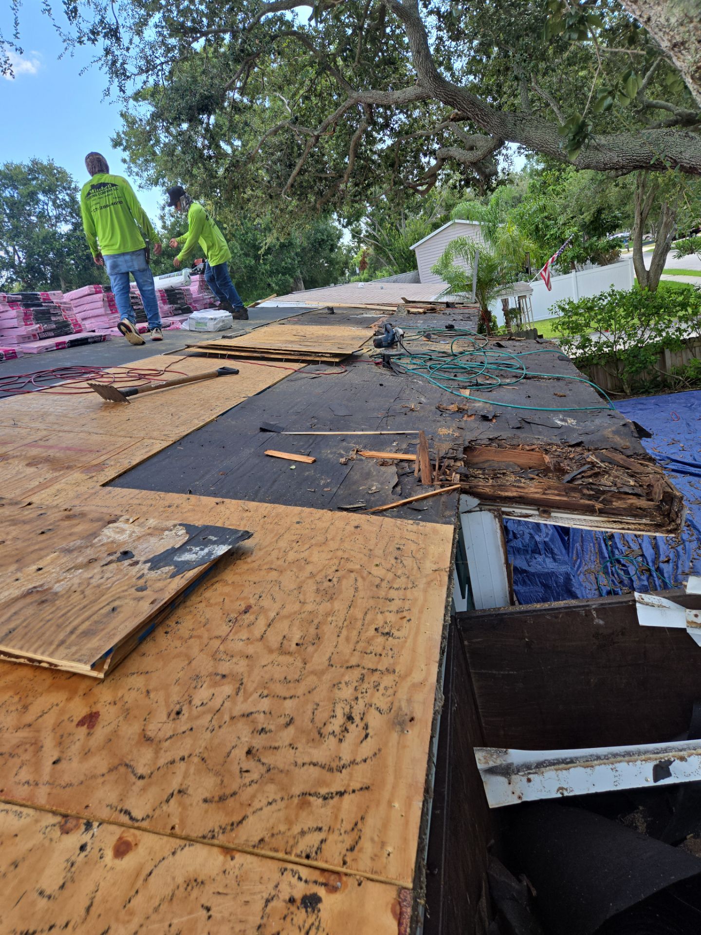 Project in Pinellas Park 33781 by Mitchell Roofing Company LLC 