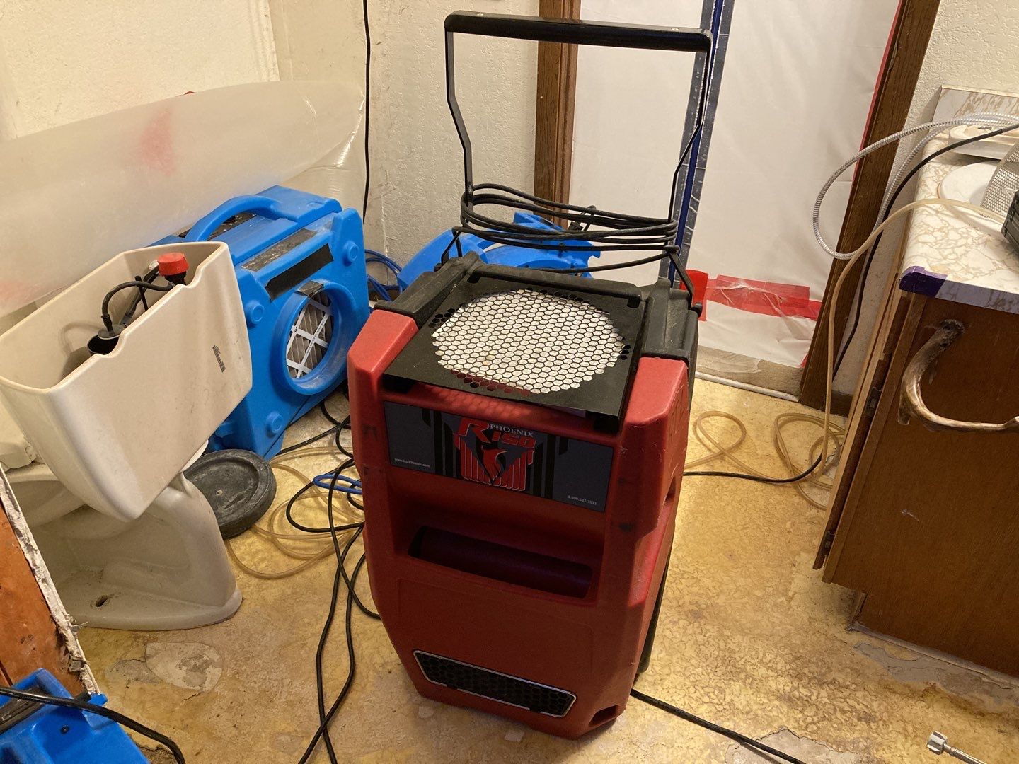 Mold Remediation in Bathroom by Accountable Home Services