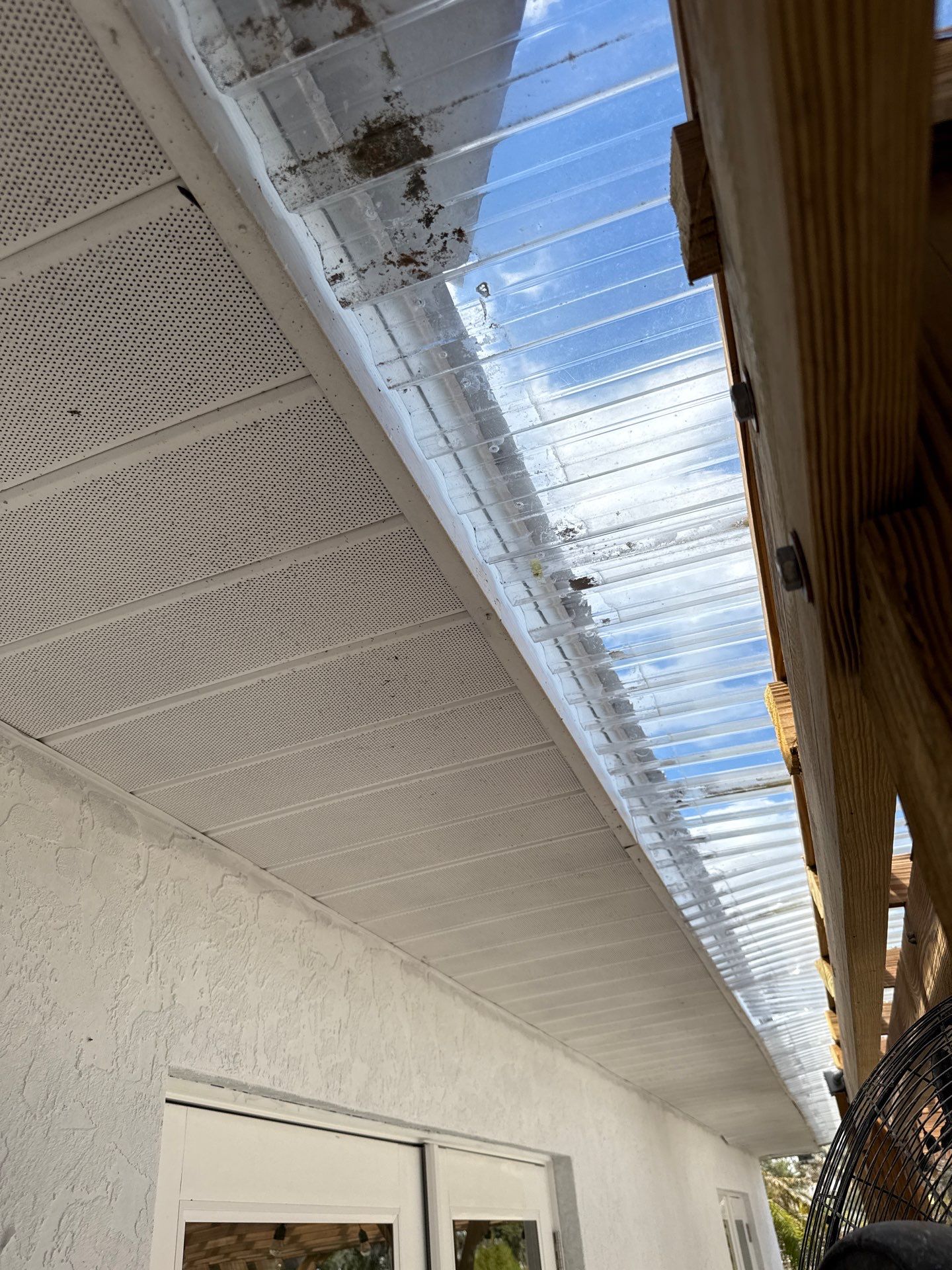 Seamless Aluminum Gutter Installation using 6 Inch Seamless Gutters in Sarasota FL by Gutter Professors