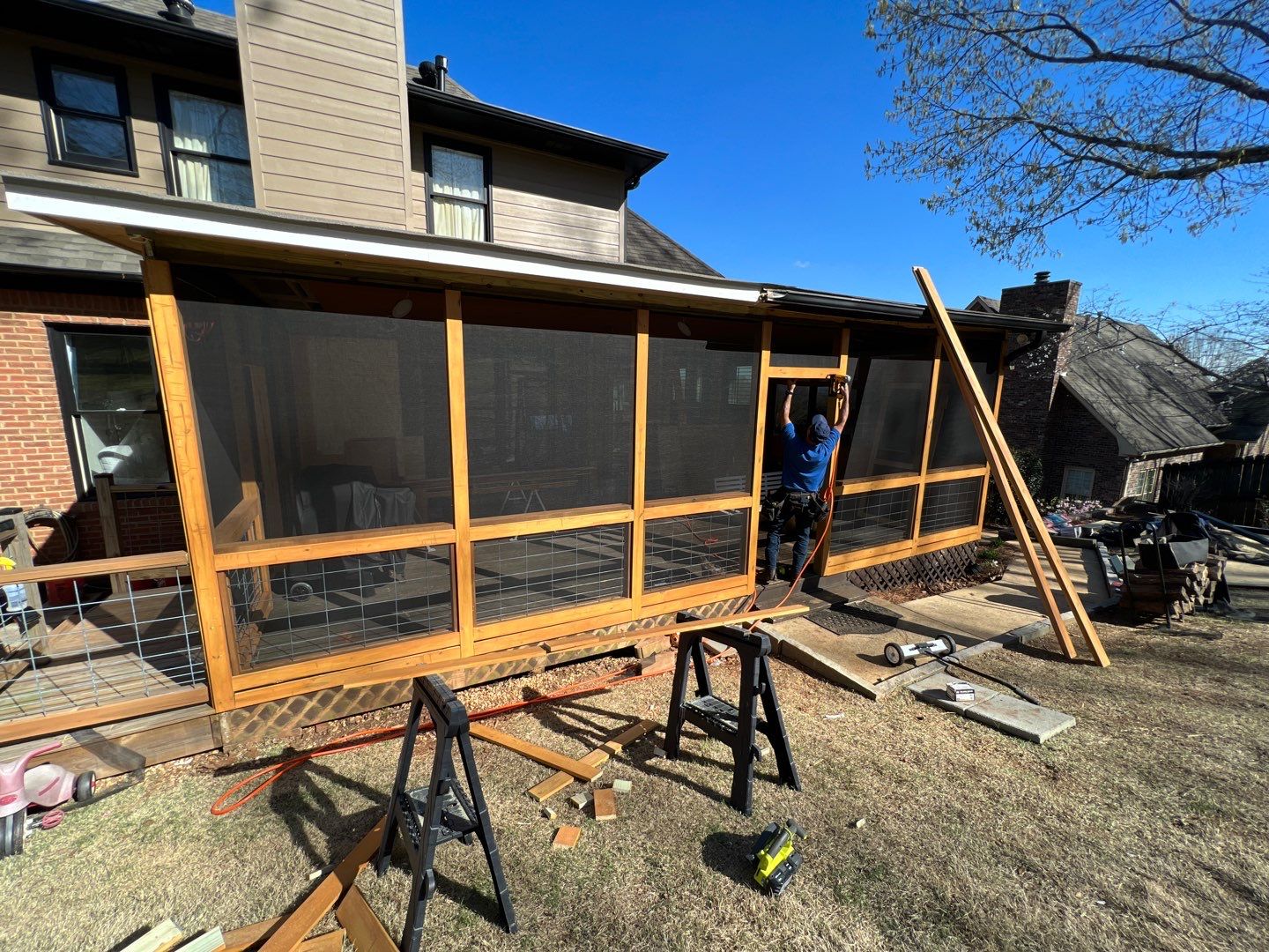 Lake Crest Circle - Roof and Deck Installation  by Pillar and Pine