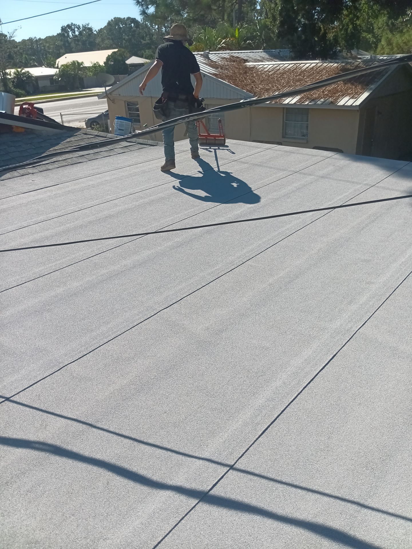 Flat addition  by Legacy Roofing SRQ