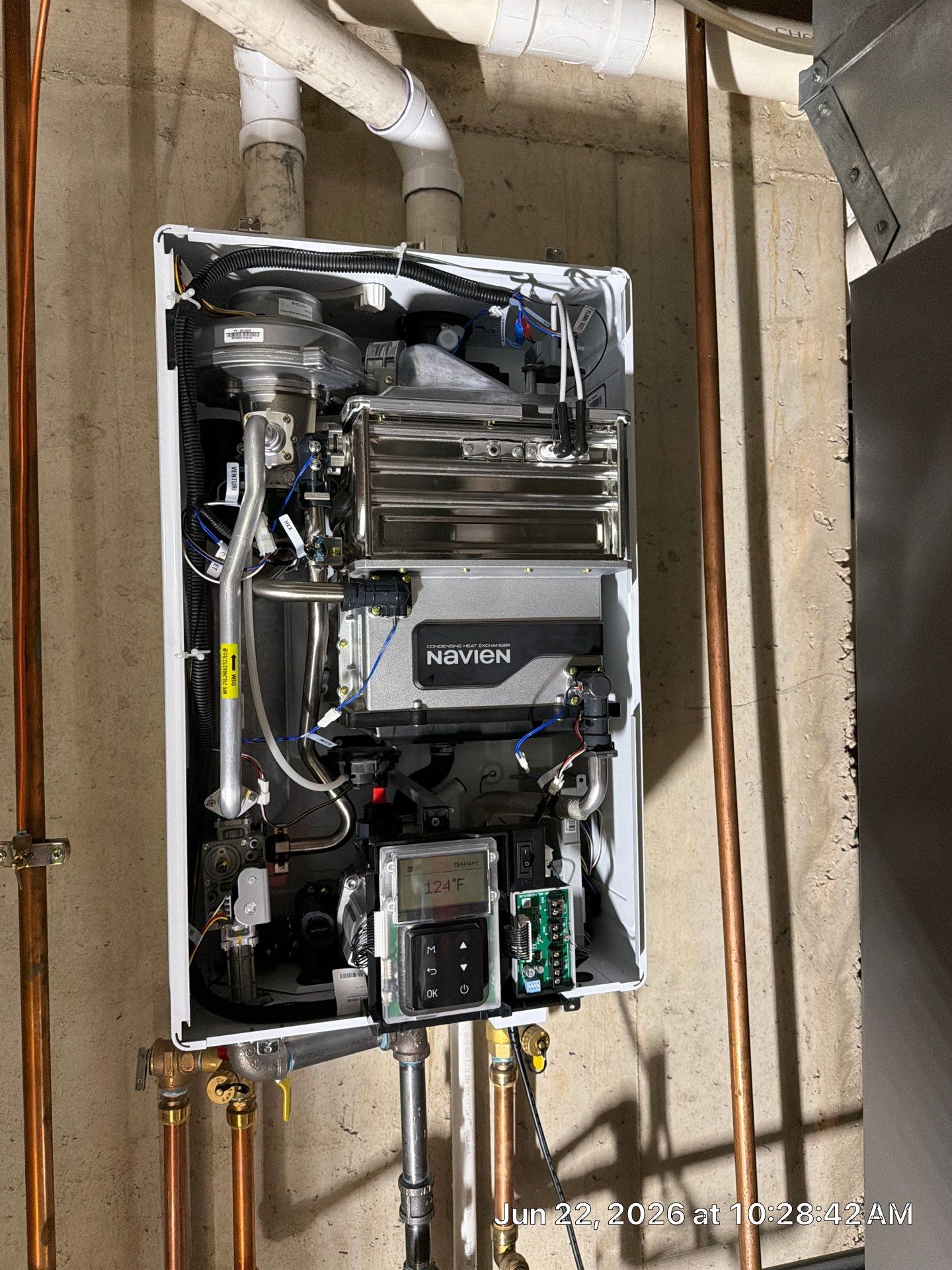 Navien Tankless Water Heater Annual Maintenance & Descaling – Crystal Lake, IL | GSHA Services, LTD by GSHA Services LTD
