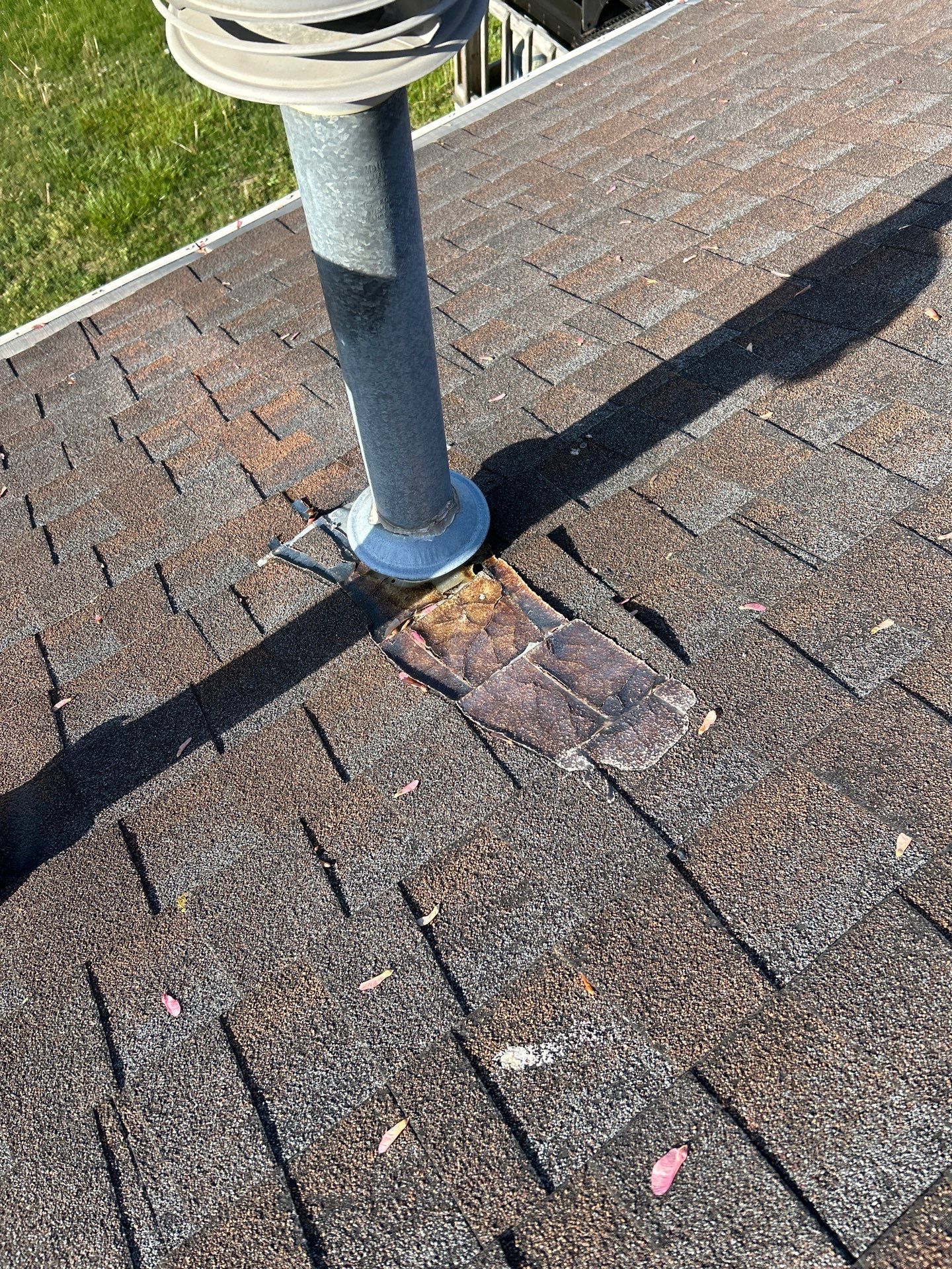 Residential Roofing Installation using Performance Panel Metal - Coca Brown by RoofX 