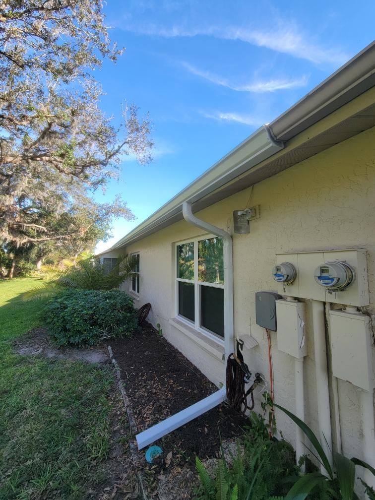 Gutter Guard System Installation in Sarasota FL by Gutter Professors