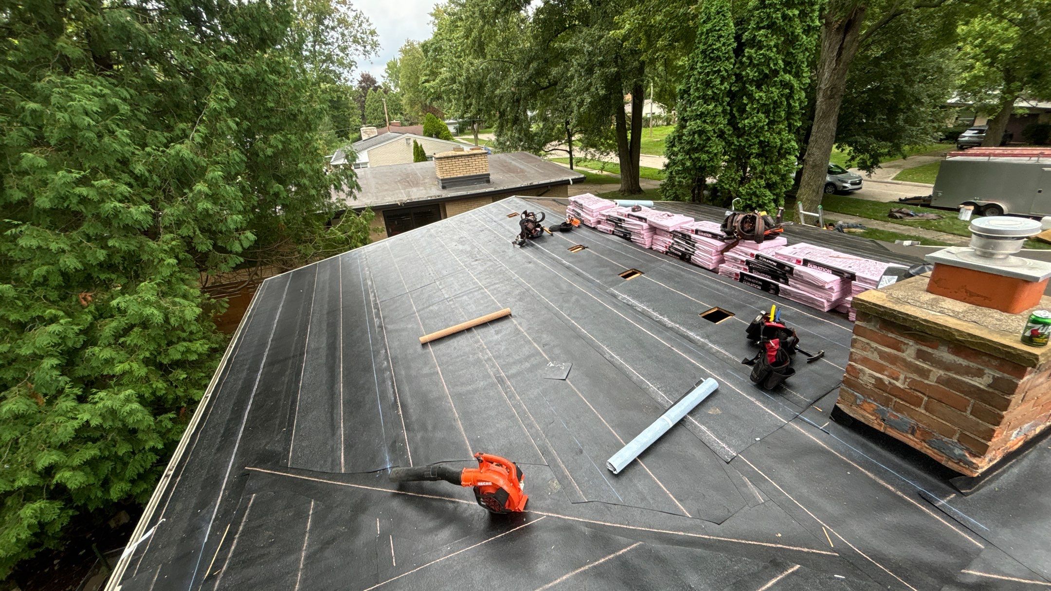 Roof Replacement using Owens Corning Duration by 180 Contractors