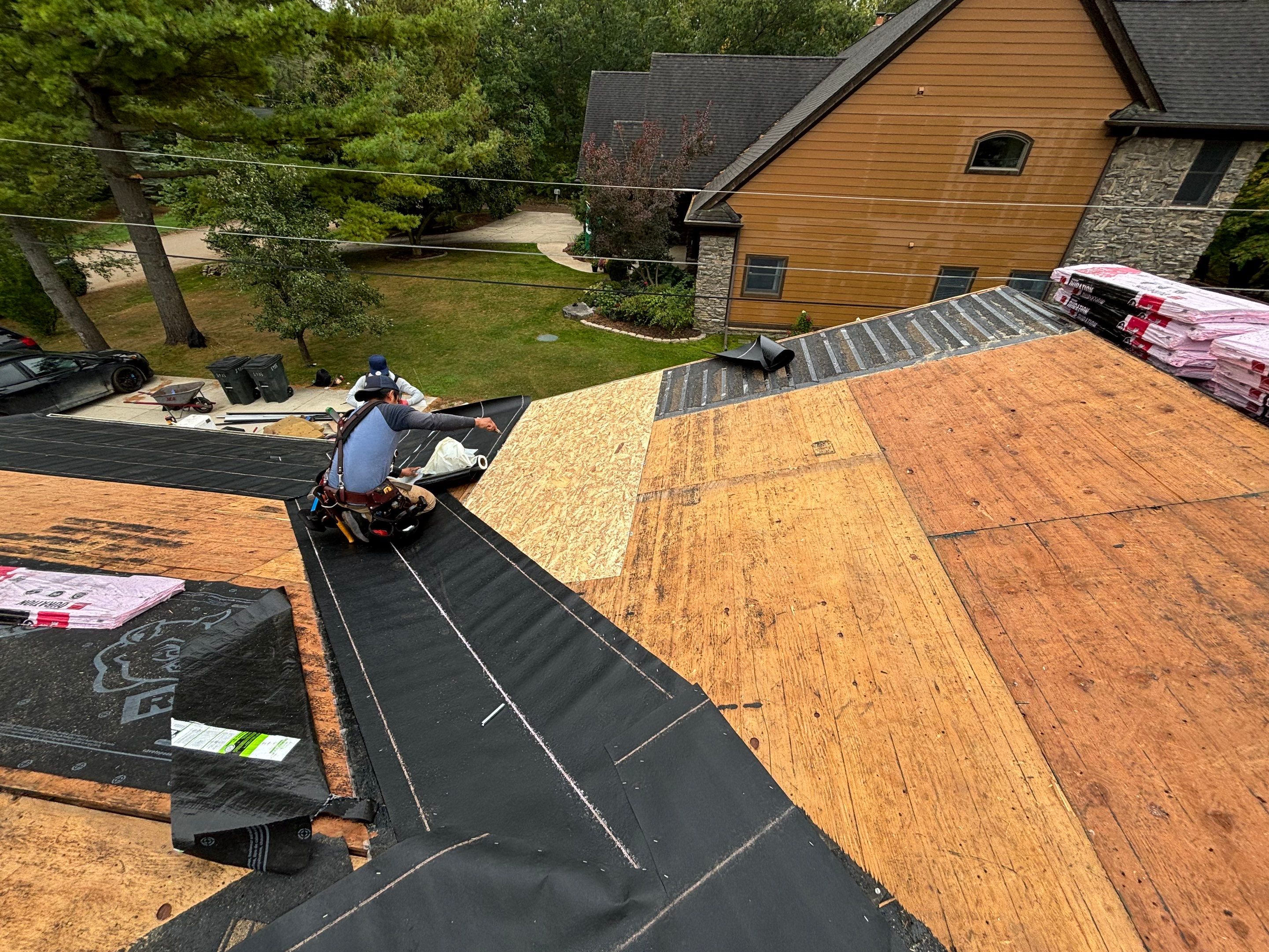 Roof Replacement using Owens Corning by 180 Contractors
