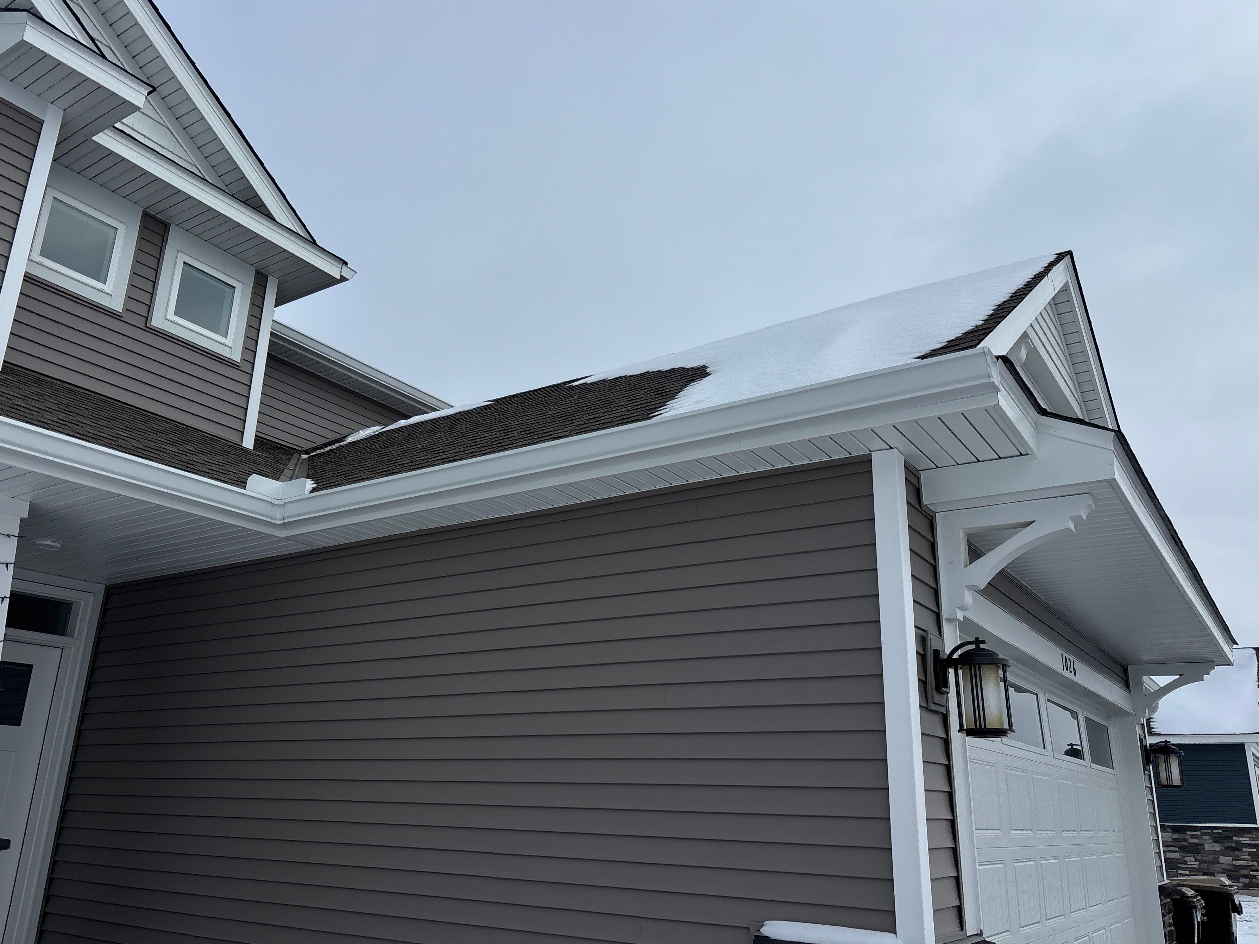 Seamless Gutter and Downspout Installation | Hanover Residential Home by Next Level Seamless Gutters / Exteriors Inc.