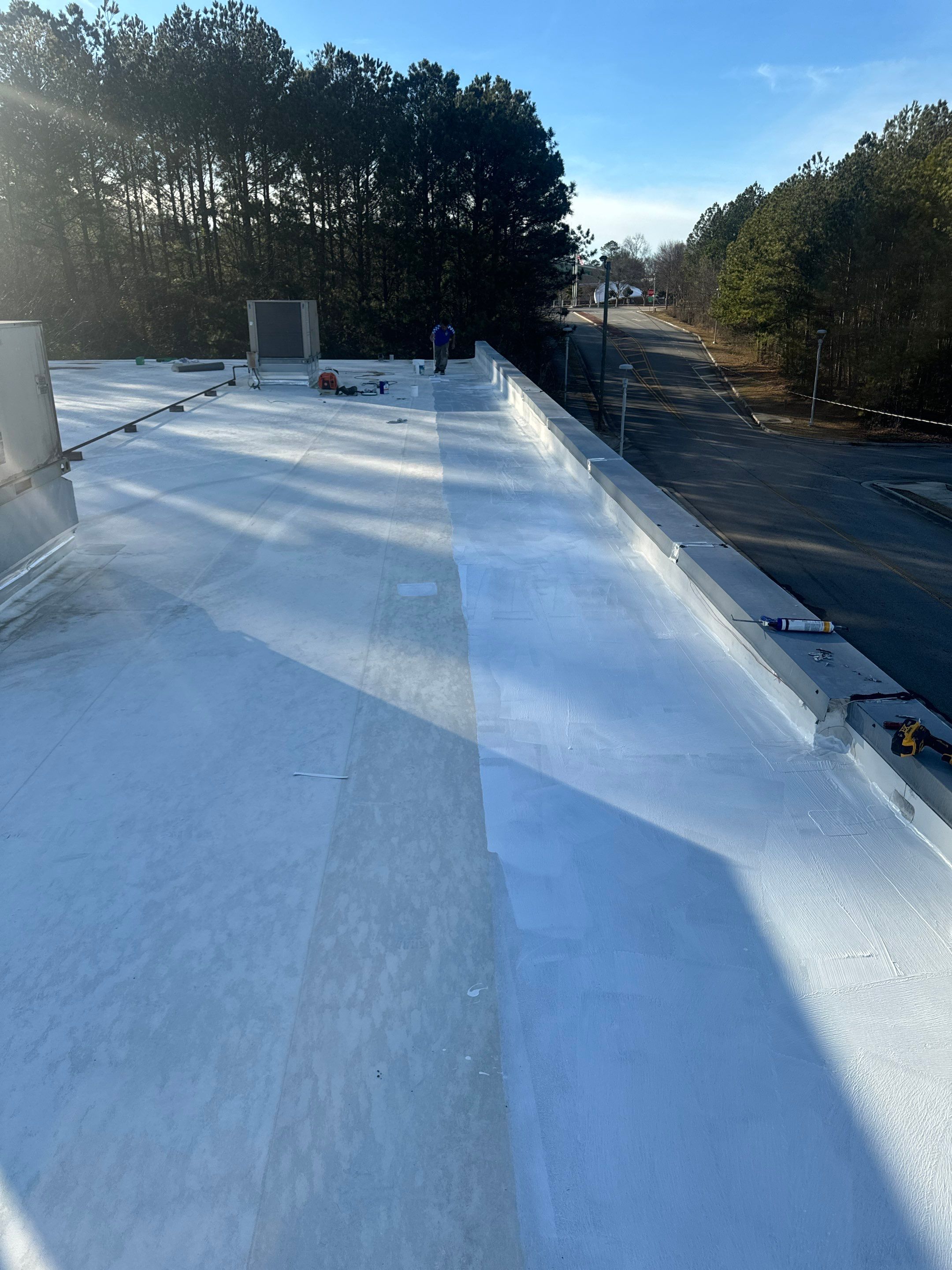 Commercial Roofing Repair using GAF EVERGUARD TPO 60 Mil by Mosaic Roofing Company