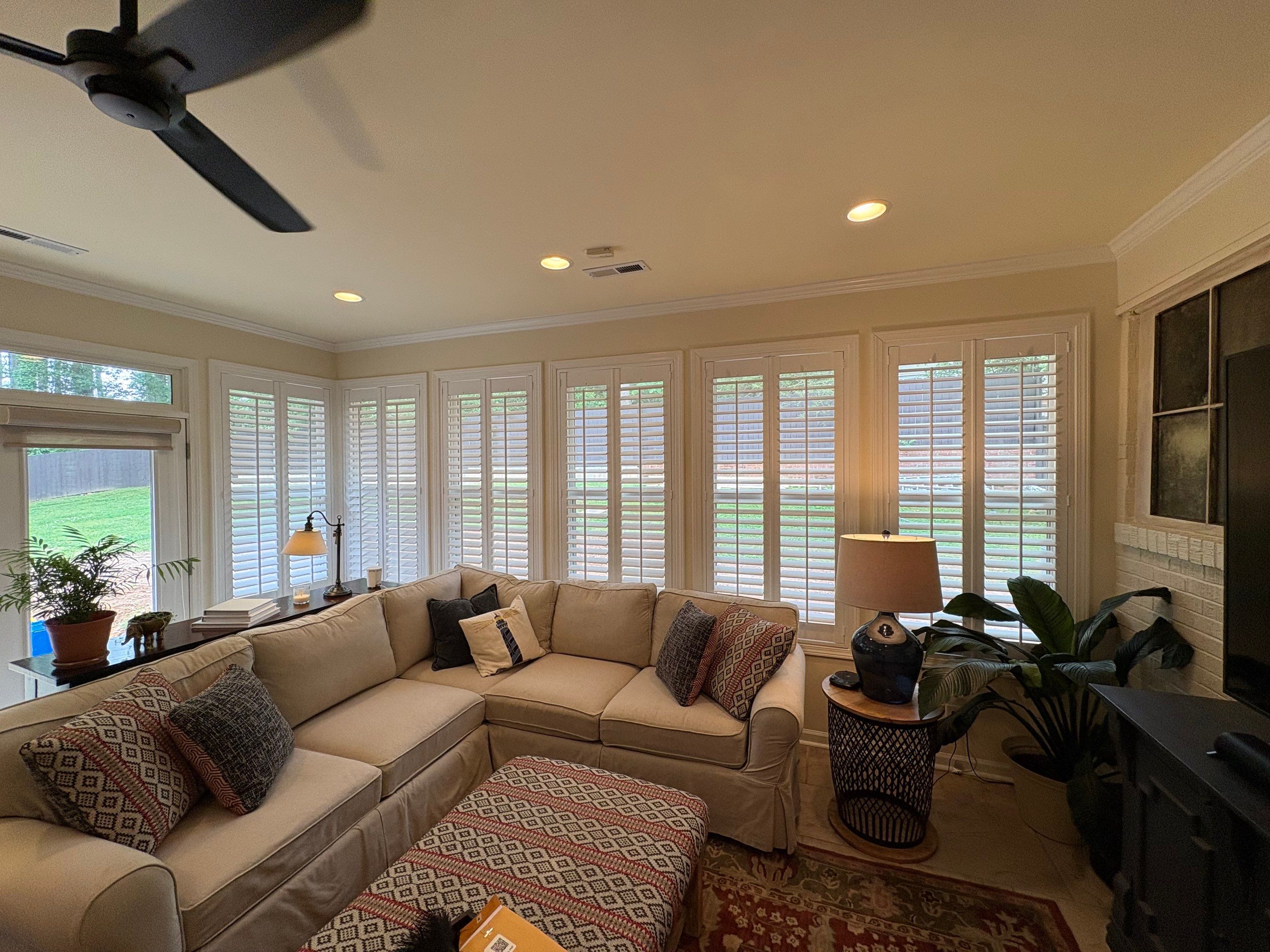 Shutters Project in Huntsville by Blinds and Borders