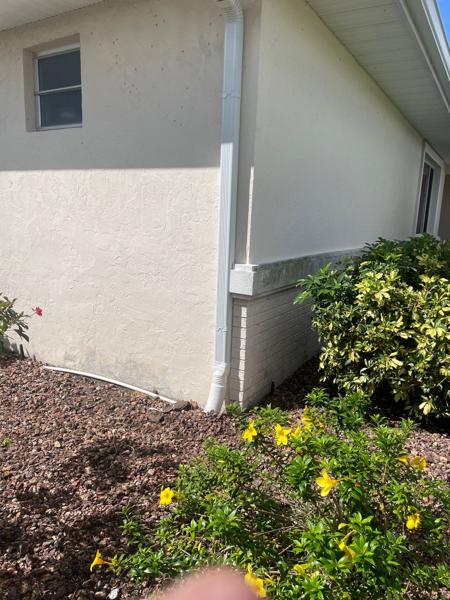 Connect Downspouts to Drain in Punta Gorda FL by Gutter Professors