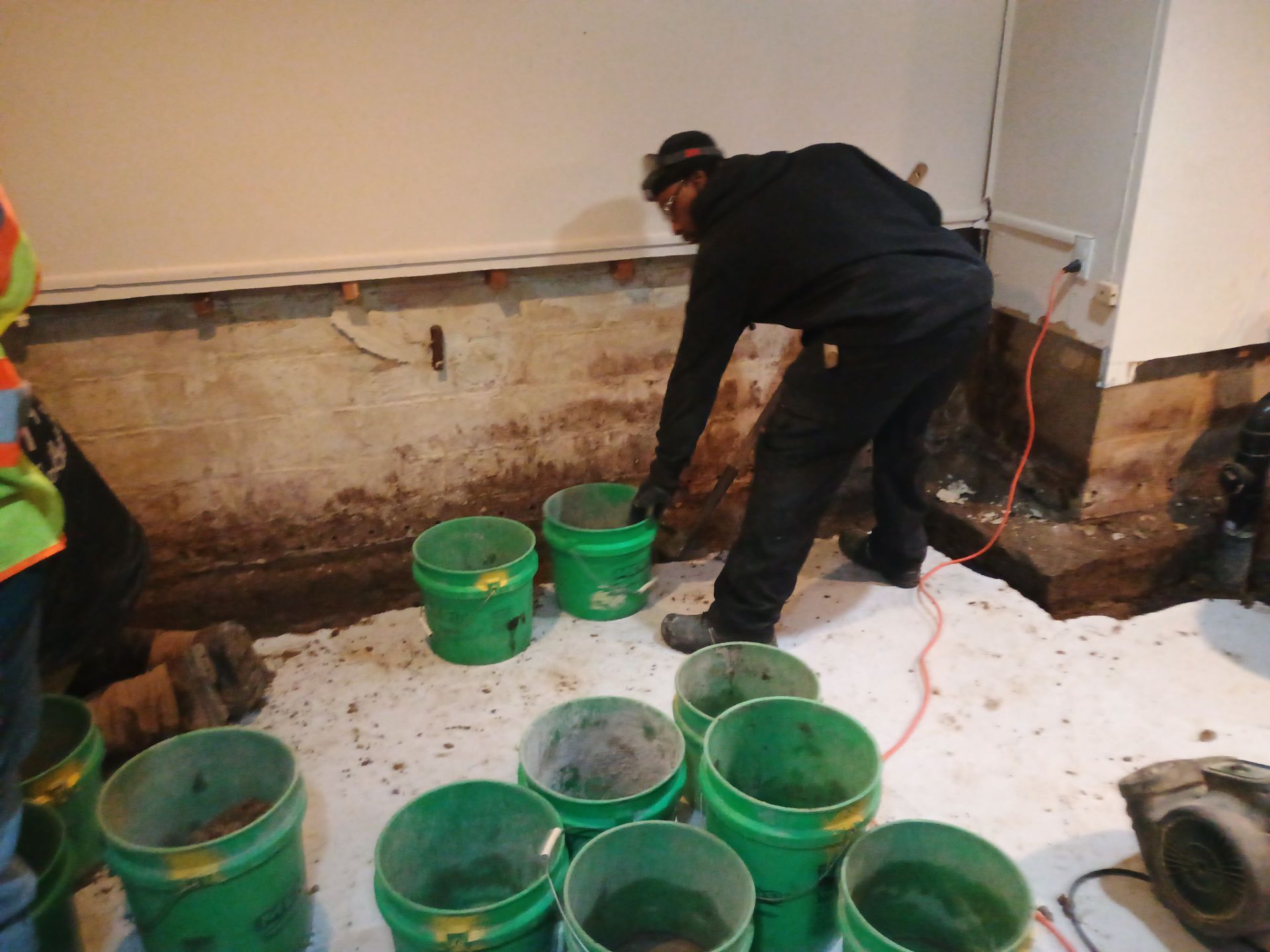 Interior Drain Tile & Sump Pump Installation in St. Paul, MN by Waterproofing Northeast