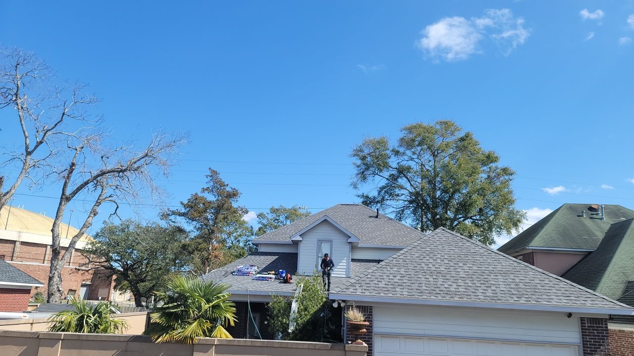 Residential Roofing Installation using Roof Replacement by American Roofing & Construction LLC