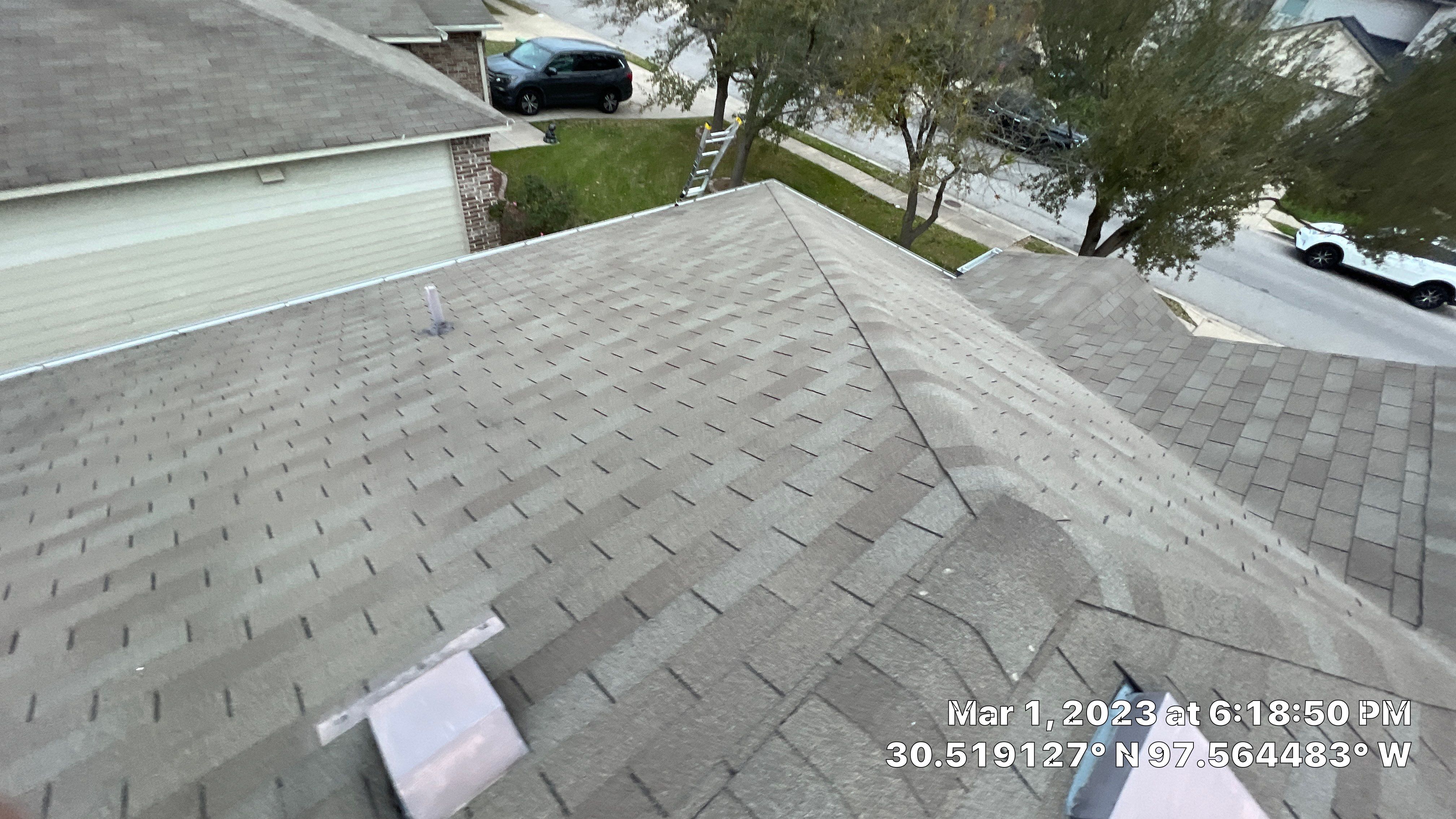Hutto Residential Roofing Replacement with Premium IKO Dynasty Shingles by Caliber Restoration LLC