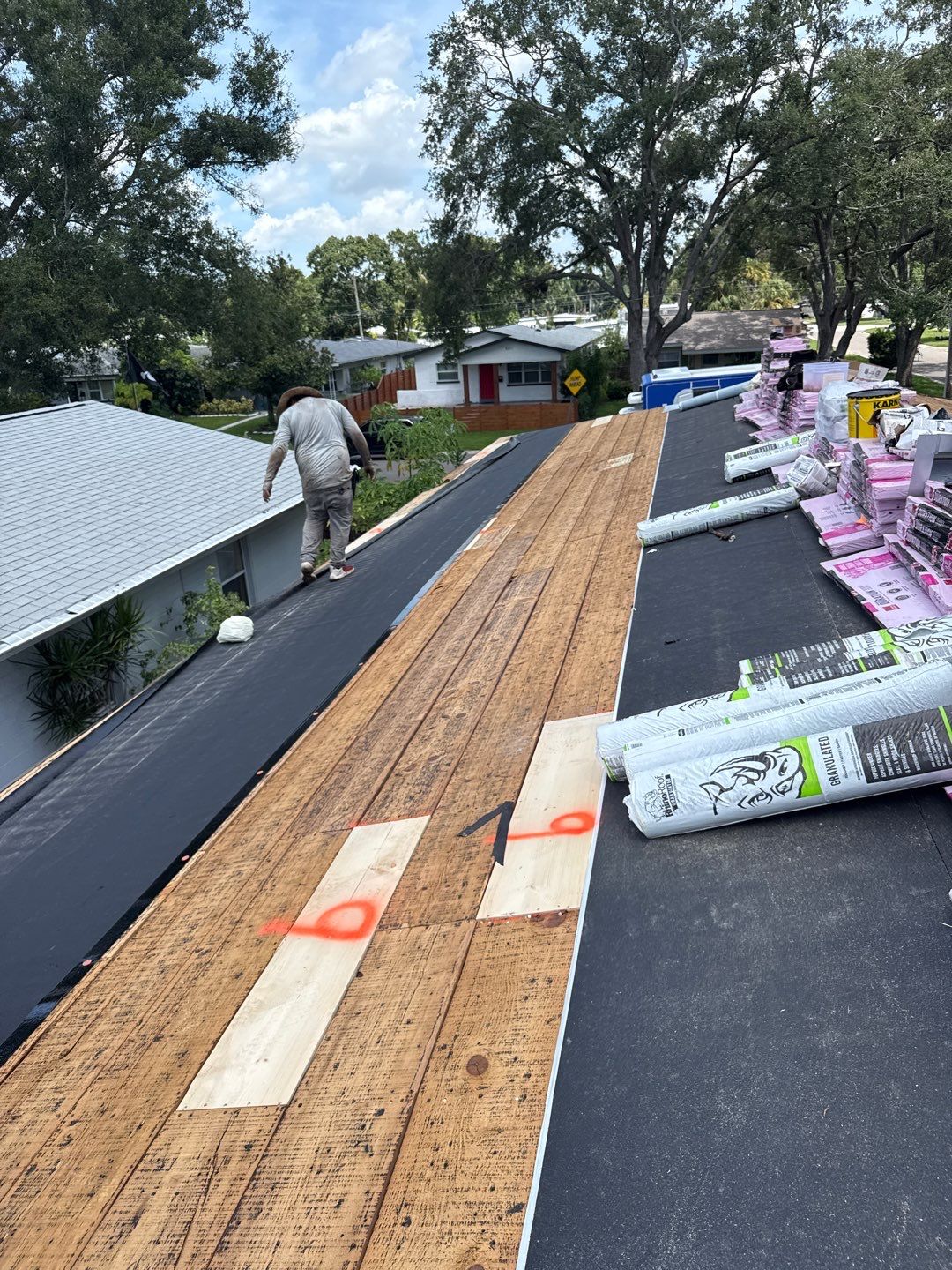 Project in St. Petersburg 33710 by Mitchell Roofing Company LLC 