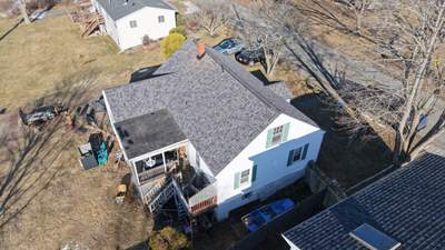 Skylight Removal & Full Roof Replacement in Salisbury, MA – Owens Corning Duration Designer, Midnight Plum