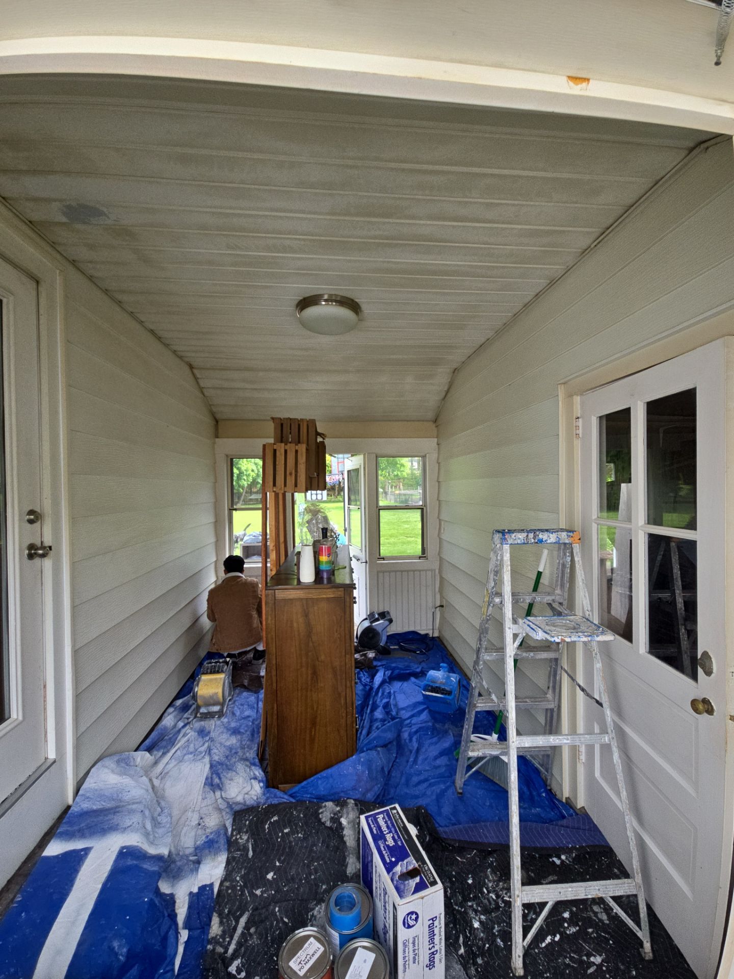 Kinnelon Residential Exterior Painting and Enclosed Porch Update by Spectrum Painting, LLC