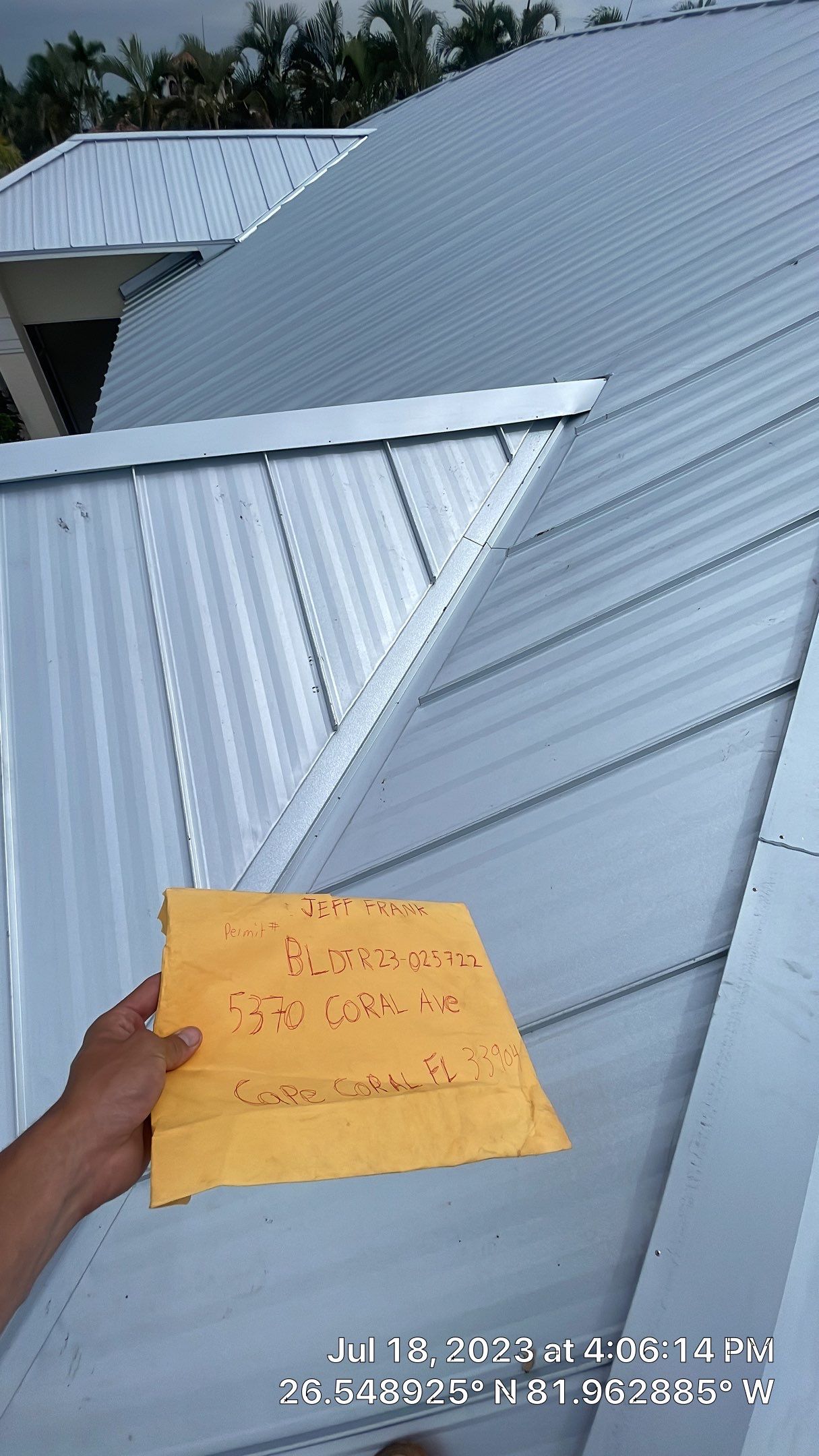 Residential Roofing Installation using Standing Seam Metal by Protek 