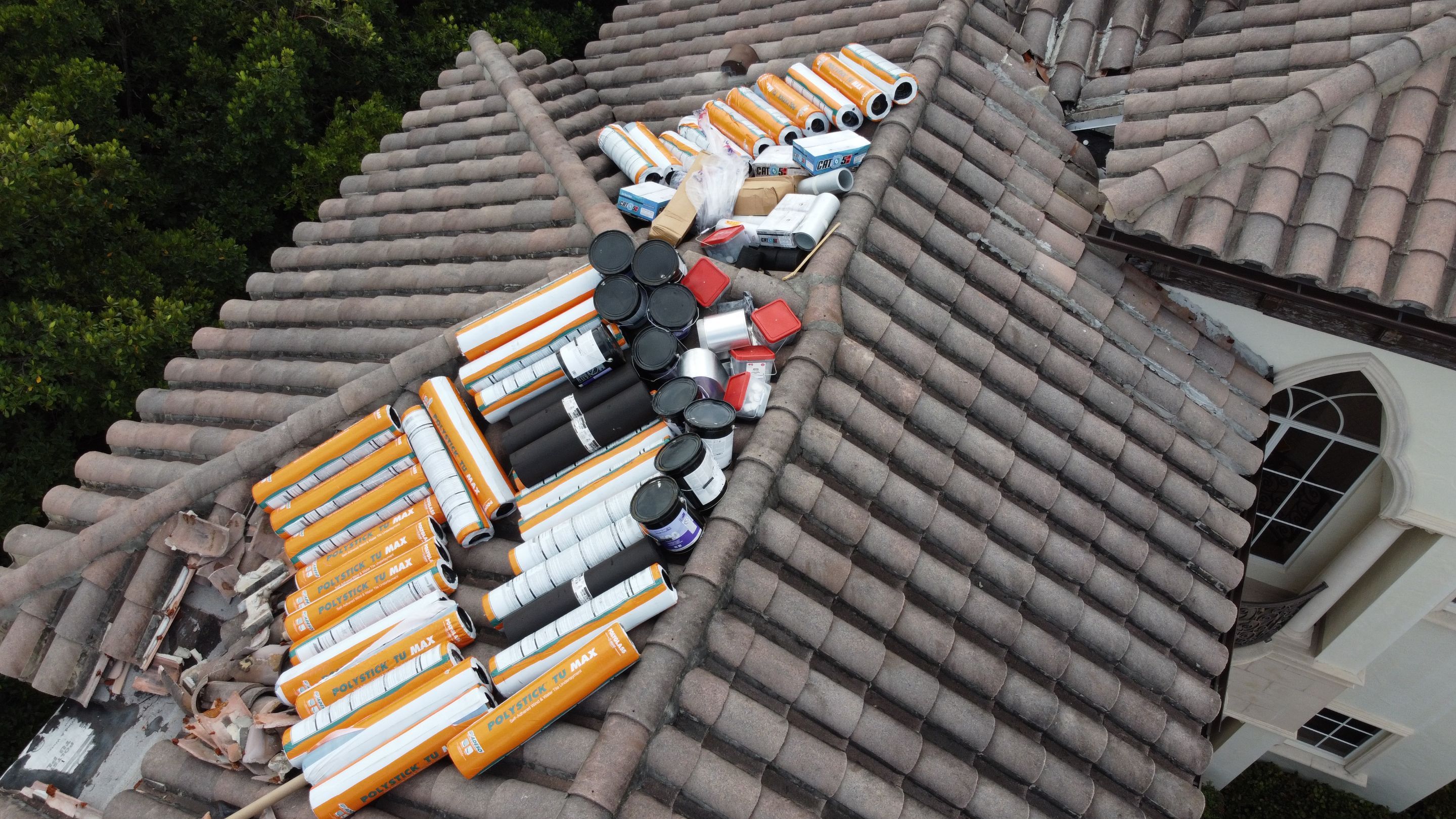 Residential Roofing Installation using Eagle Roofing Tile by BLUES BROTHERS ROOFING
