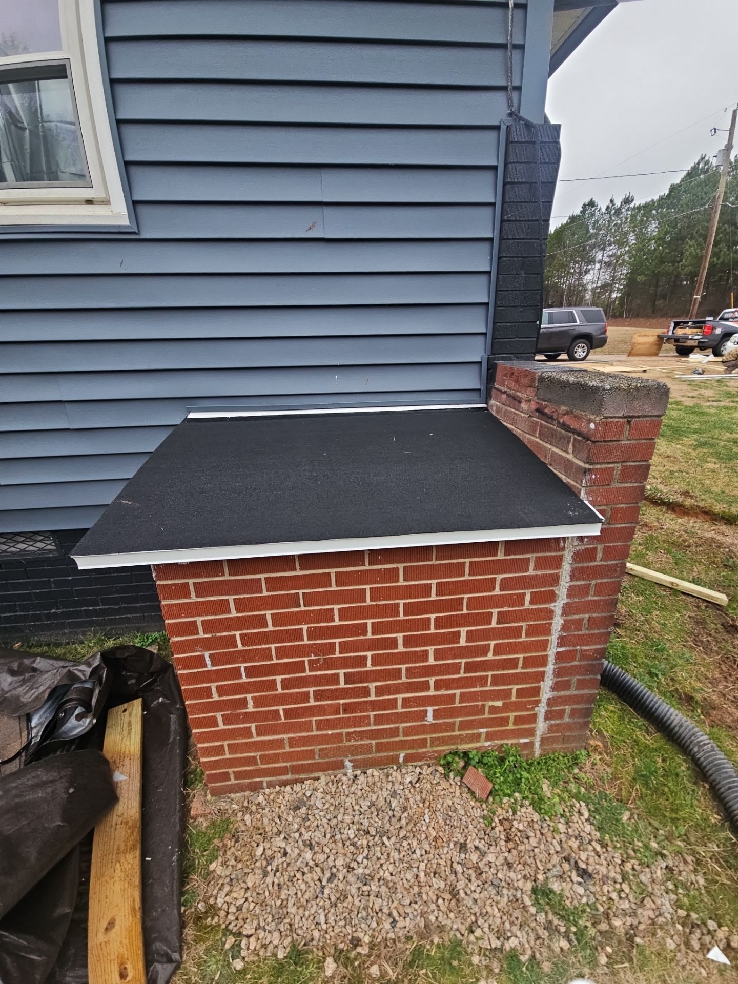 Storage Enclosure Roof Reconstruction by A Step Above Handy LLC 