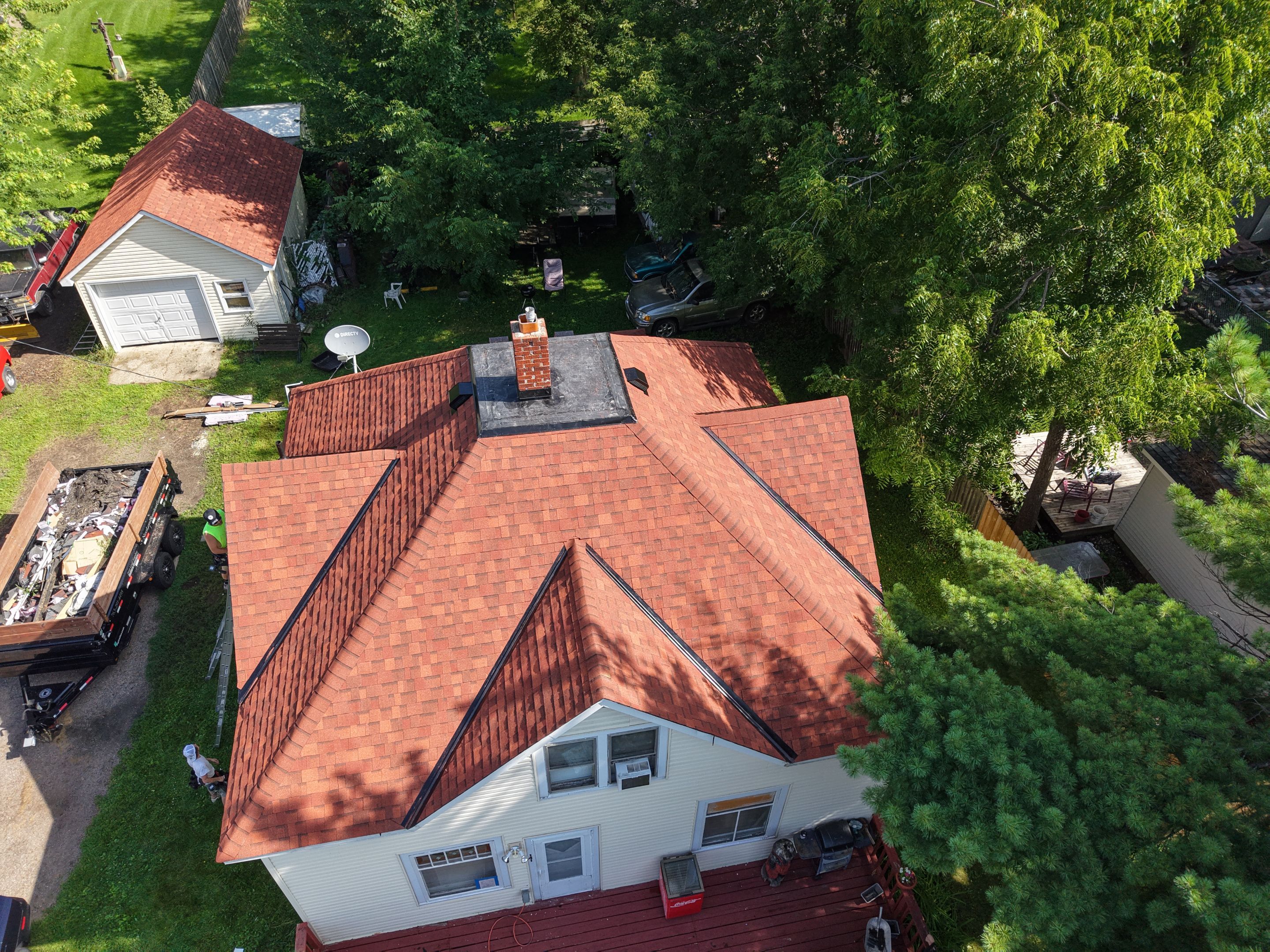 Roof Replacement with Owens Corning Shingles & Exterior Updates – Kimball, MN by Next Level Seamless Gutters / Exteriors Inc.