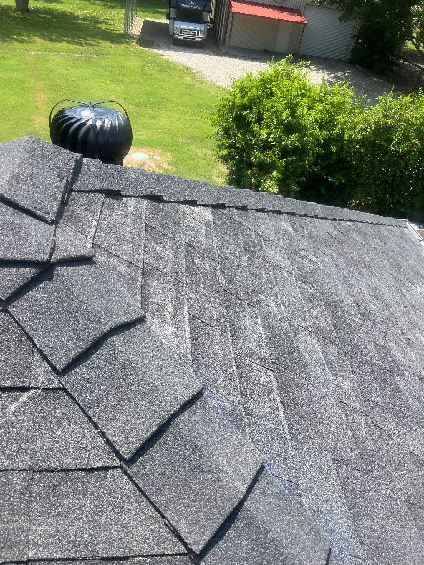 Reroof + Gutters by Berry Good Roofing 
