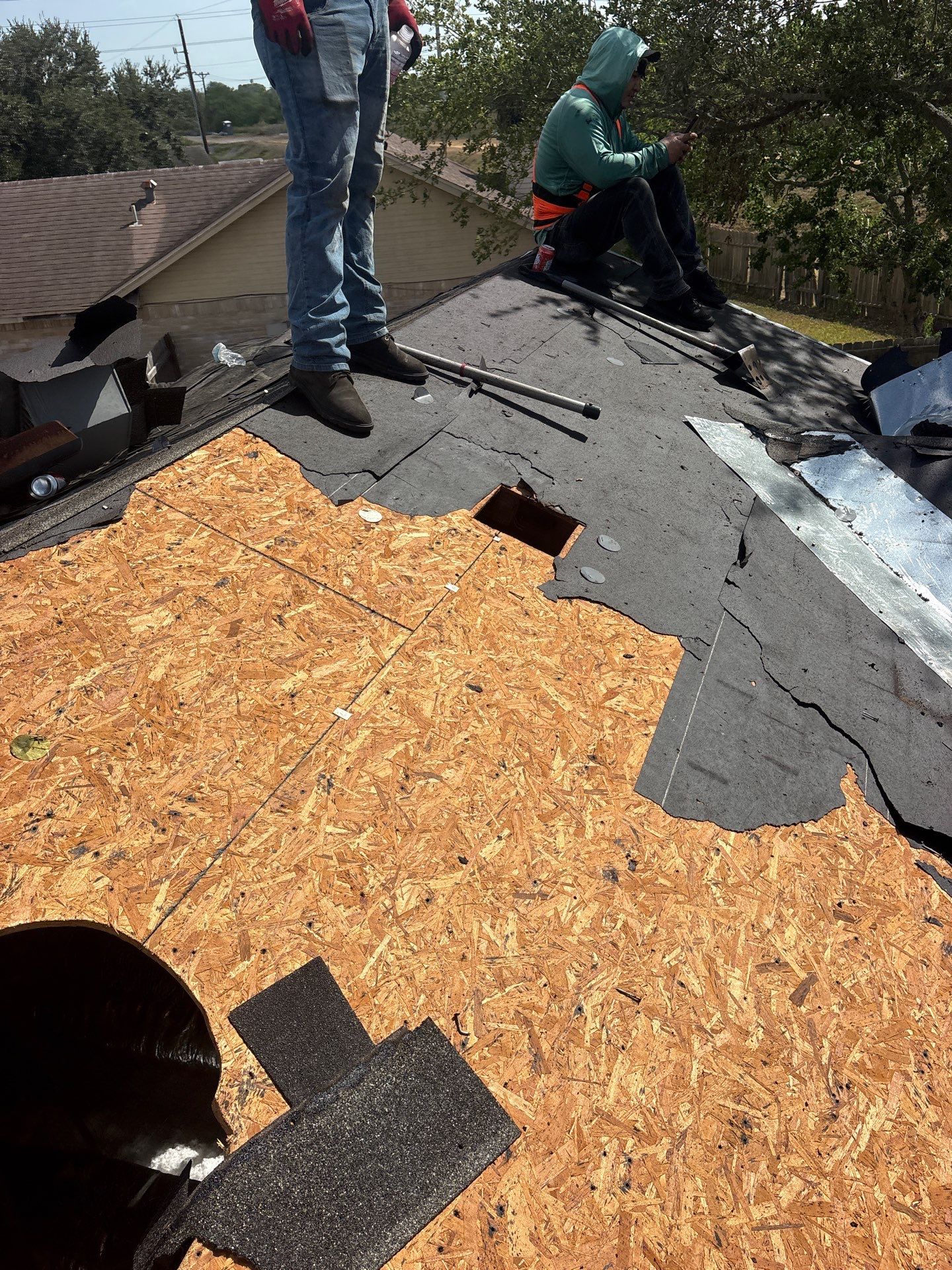Solar Tubes to brighten up the room by Bayfront Roofing and Construction