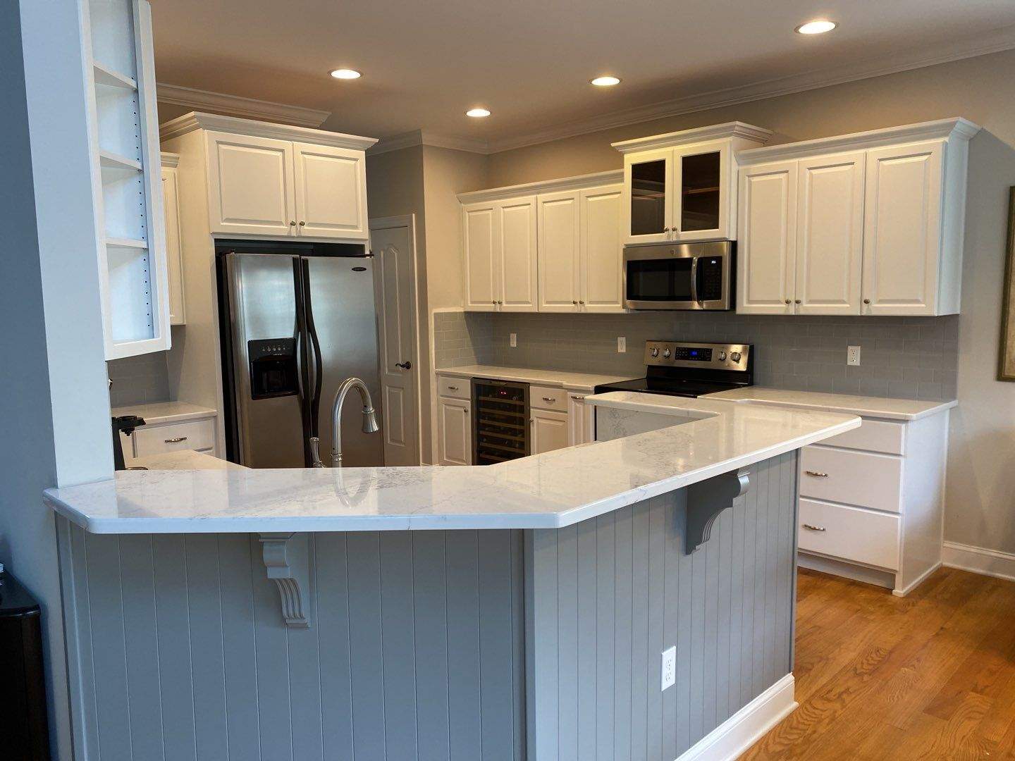 High End Kitchen Cabinet Painting by Ryan Amato Painting LLC