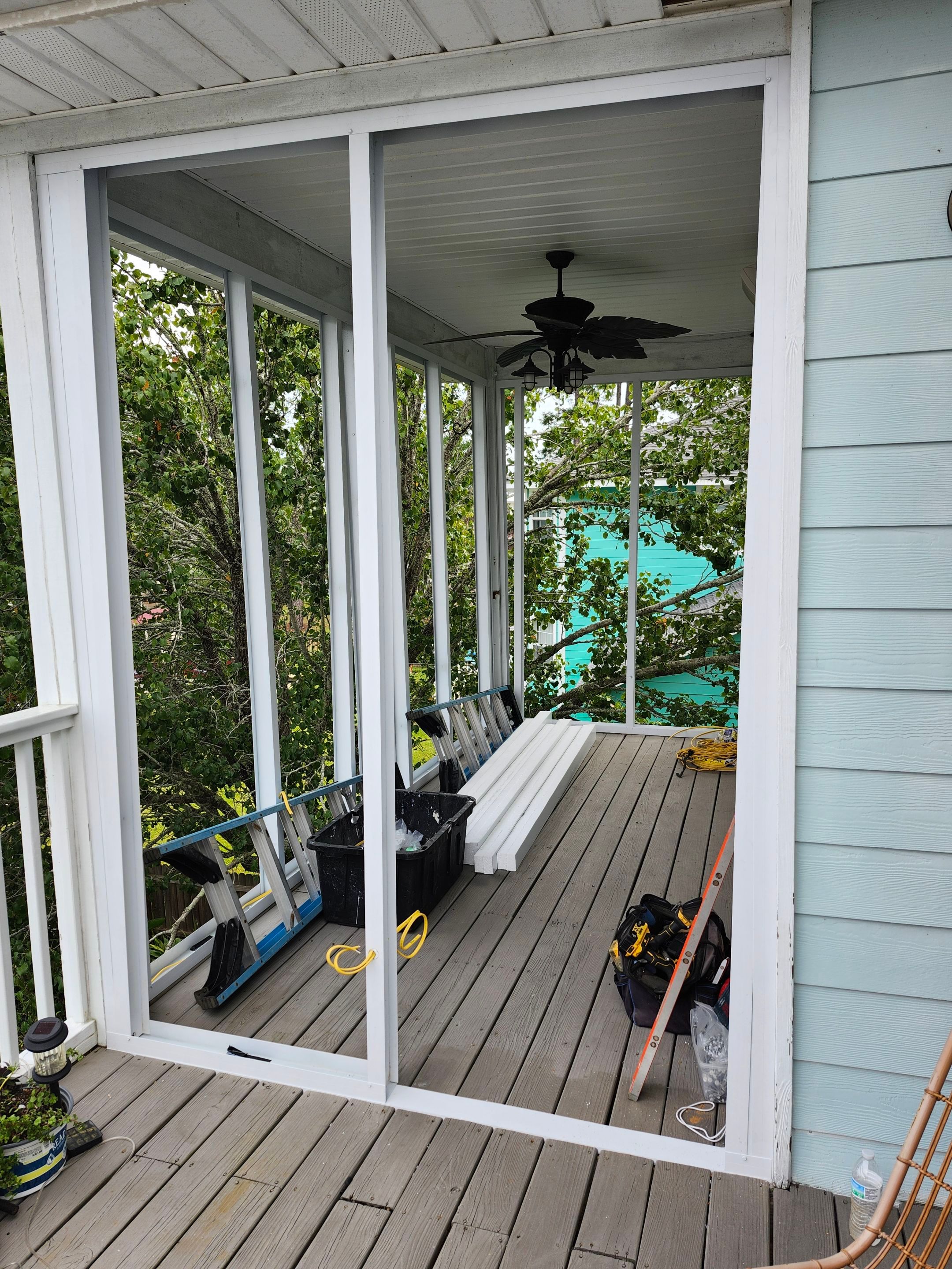 2nd Story Glass Room  by Titan Sunrooms