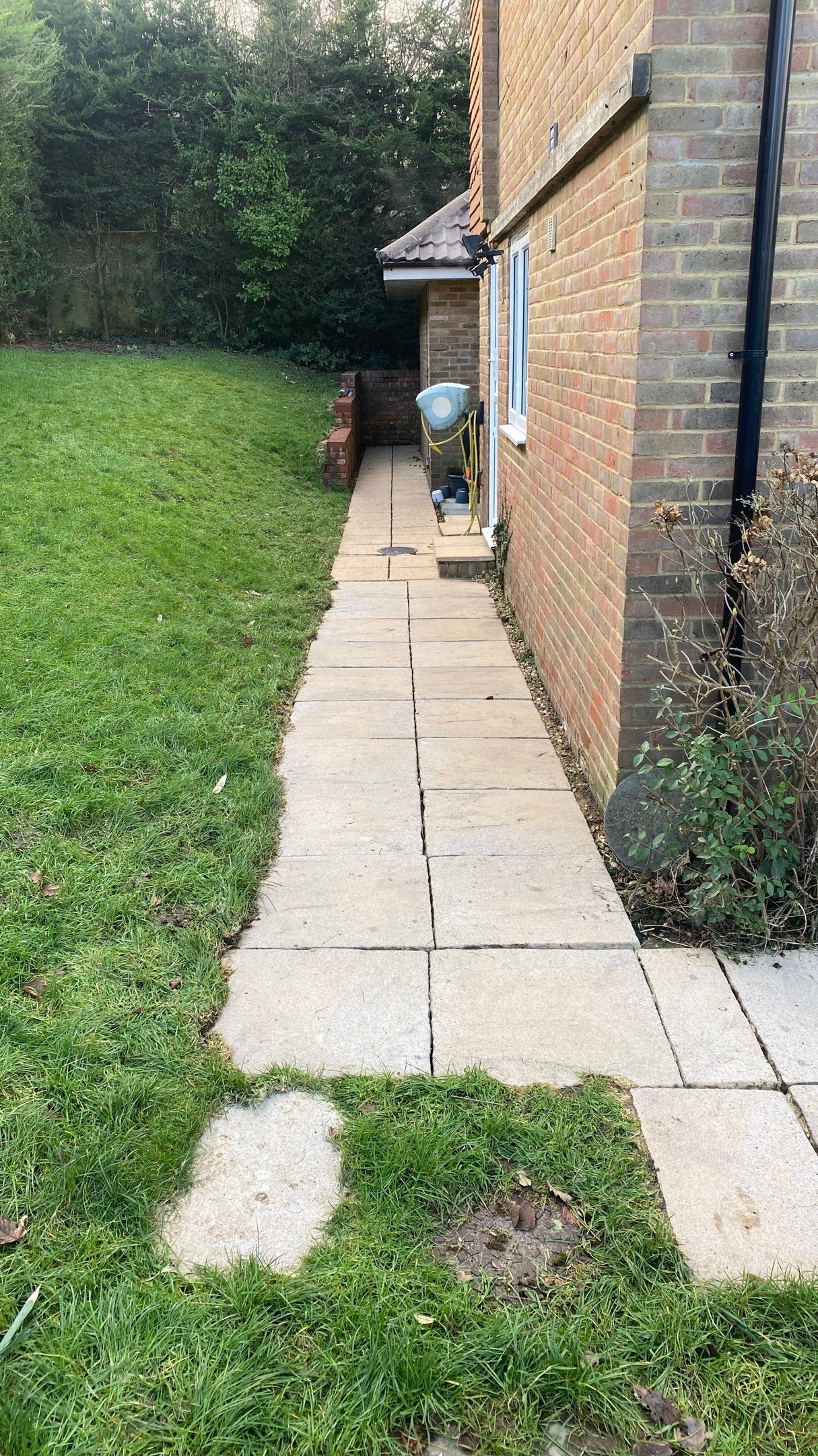 Roof and Patio Cleaning using Honda 15lpm Low Pressure Washing Machine by Ges Exterior Cleaning ltd