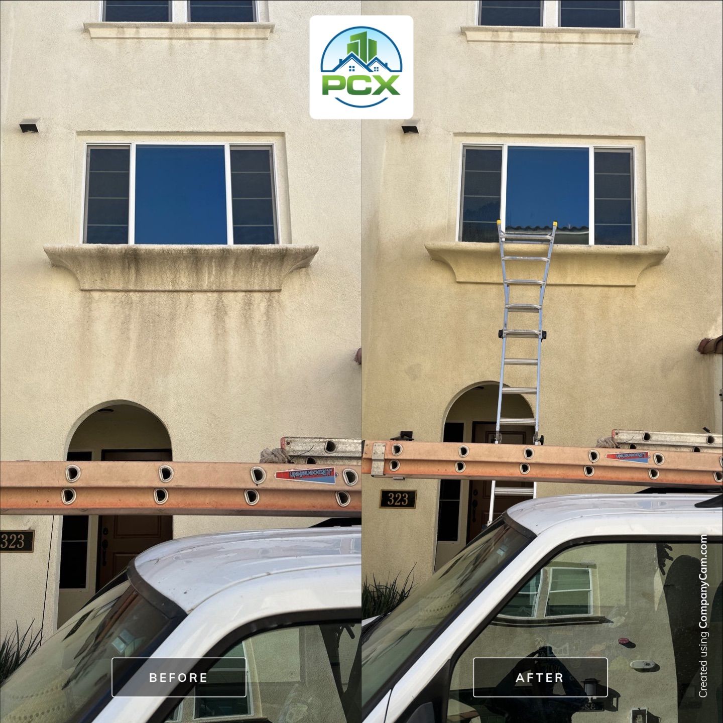 Costa Mesa House Washing - soft wash and chemical removal by Property Cleaning Experts