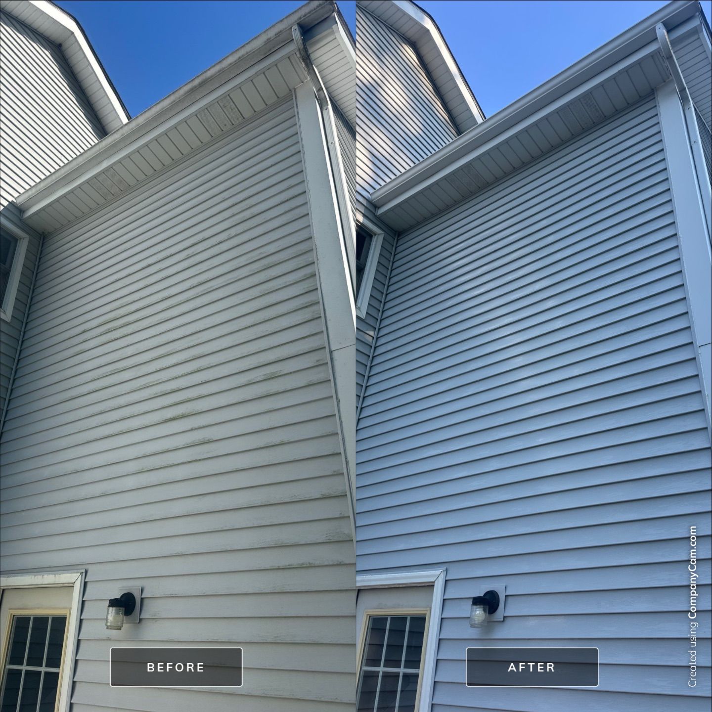 Project in Woodstock by Simmons Power & Soft Washing