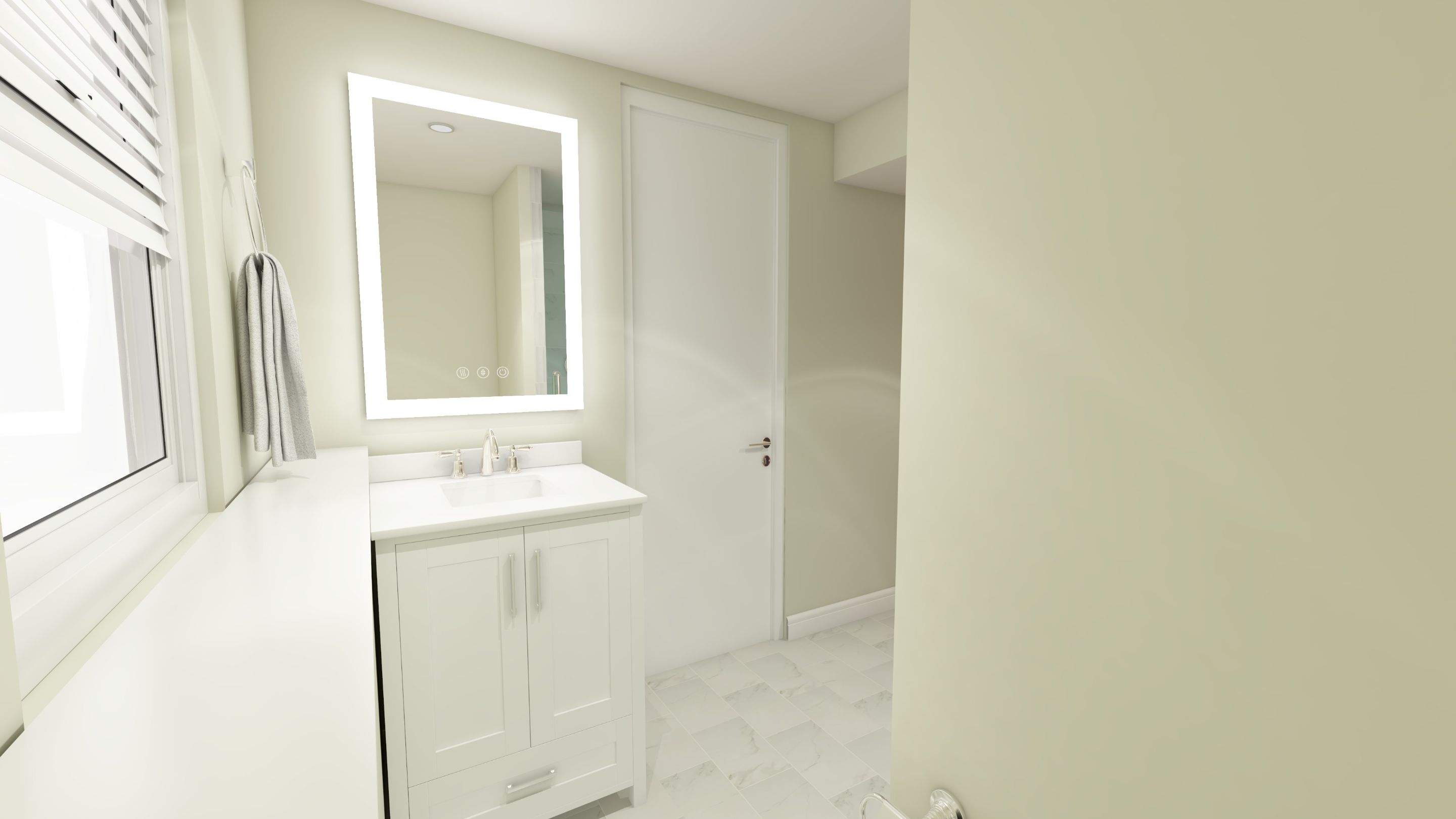 Bathroom Remodel using Tile by Home Concepts Construction